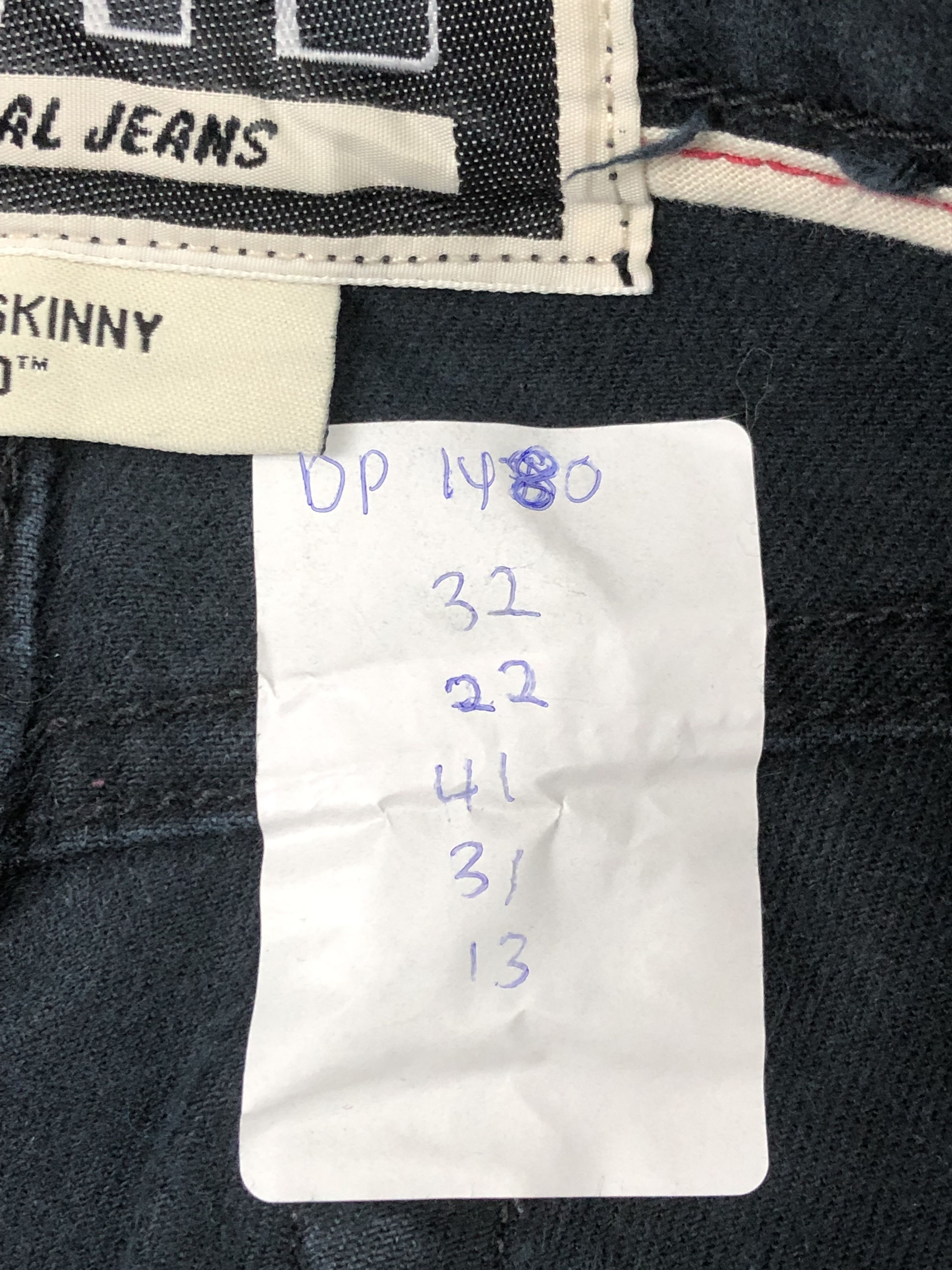 Levi's × Vintage Vintage Levis 510 Faded Black Skinny Jeans DP1480 Size US 32 / EU 48 - 12 Thumbnail