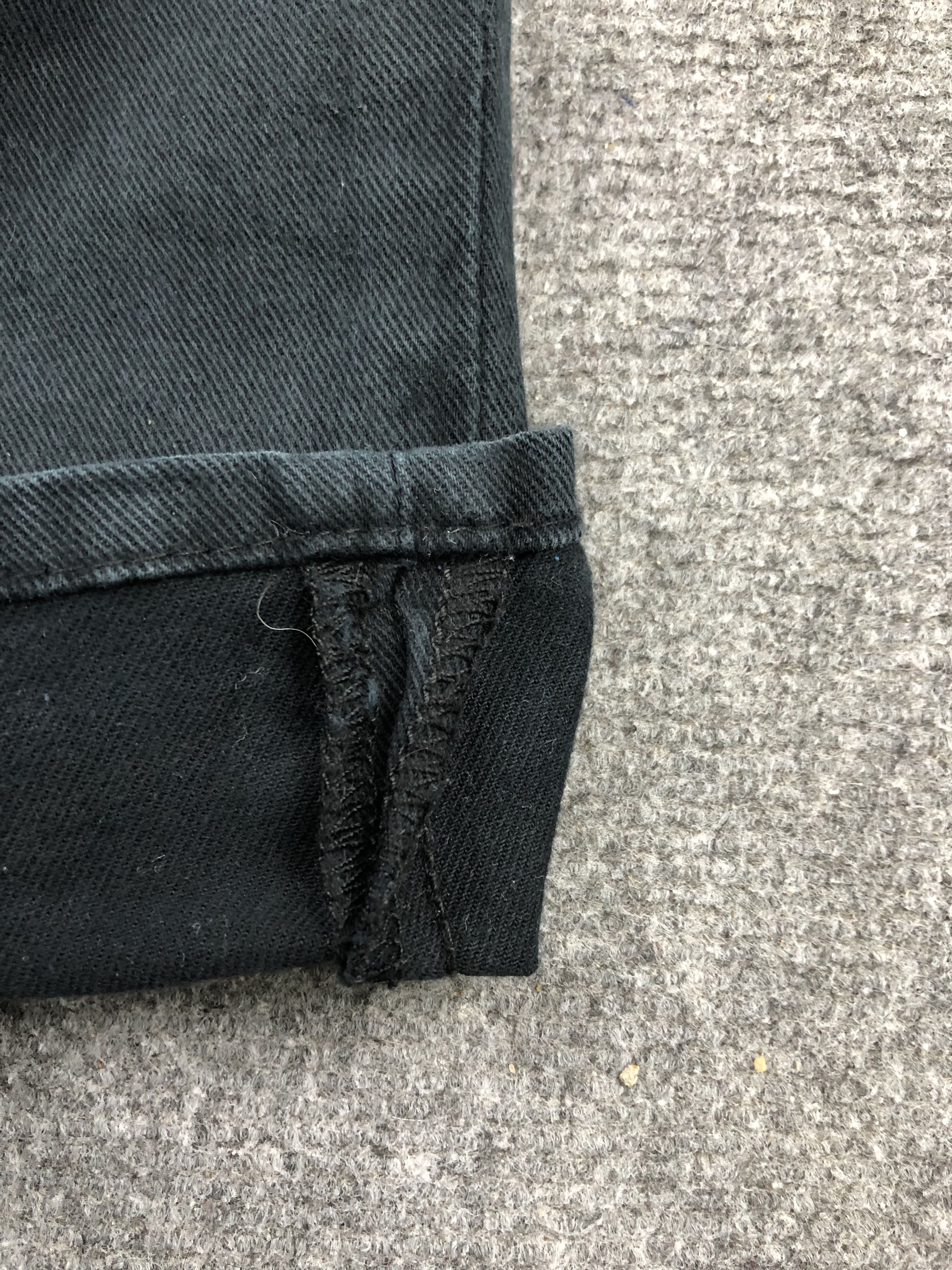 Levi's × Vintage Vintage Levis 510 Faded Black Skinny Jeans DP1480 Size US 32 / EU 48 - 10 Thumbnail