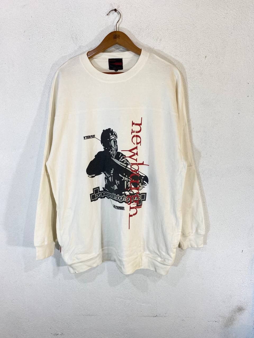 Japanese Brand Newburgh Japanese Brand Sweatshirt Nice Design Size US L / EU 52-54 / 3 - 1 Thumbnail