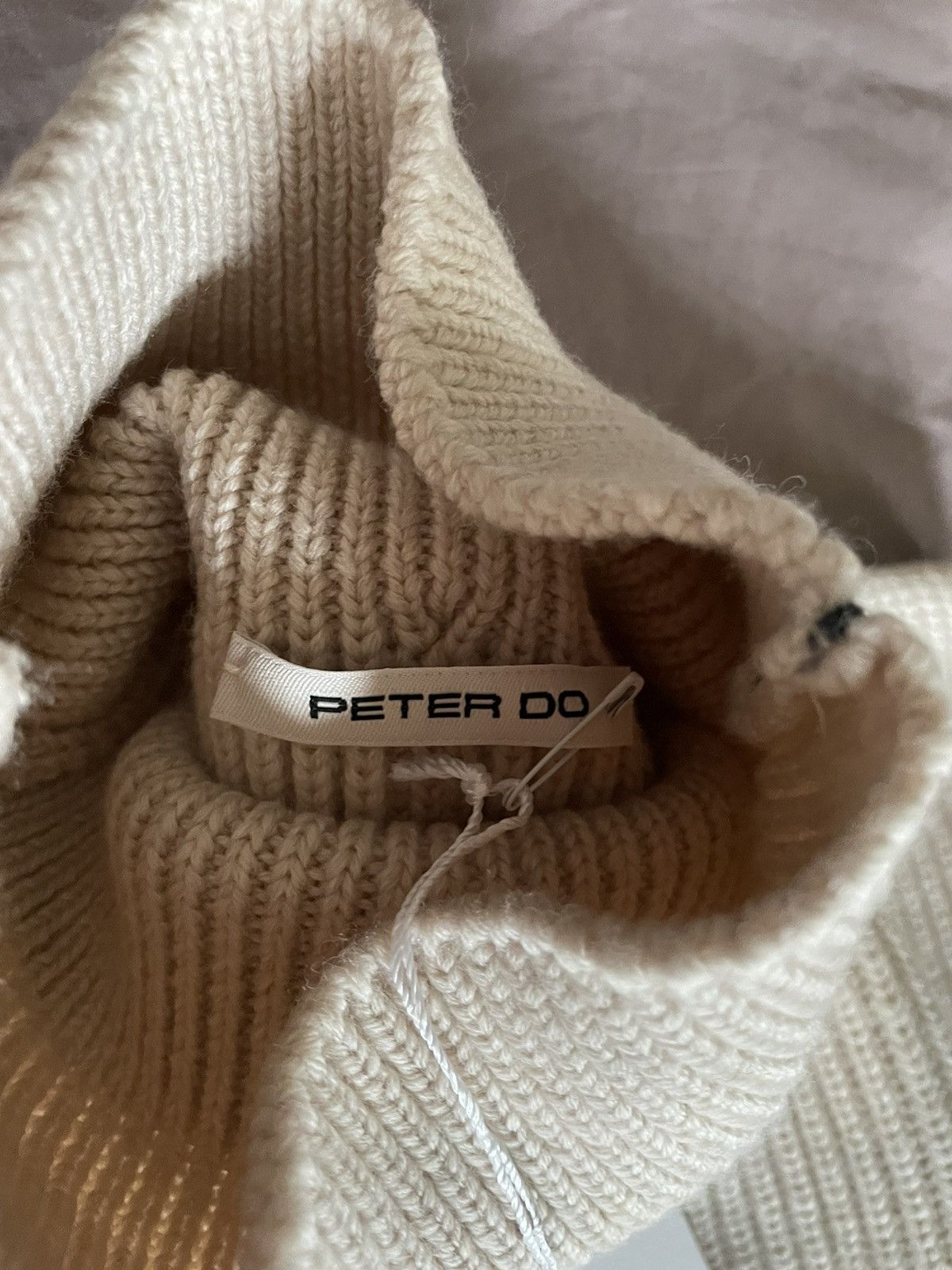 Peter Do Peter Do knit cape tunic beige - new with hang tags Size M / US 6-8 / IT 42-44 - 5 Thumbnail