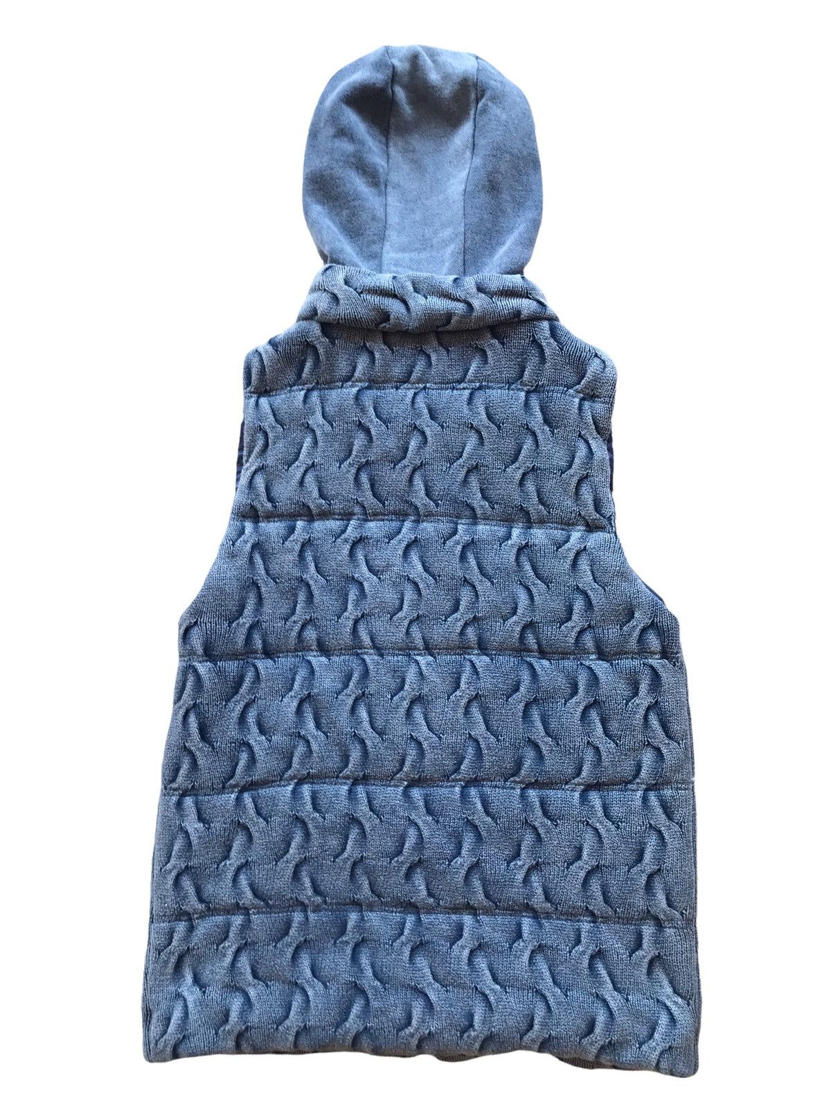 Japanese Brand EDIFICE Japan Sleeveless Quilted Removable Hooded Vest Coat Size US M / EU 48-50 / 2 - 4 Thumbnail