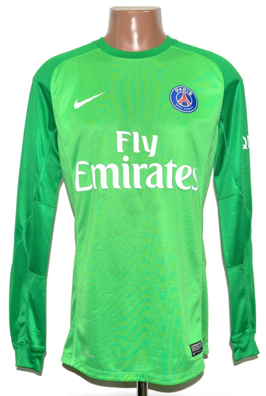 PSG FRANCE 2013/2014 PLAYER ISSUE FOOTBALL SHIRT NIKE M