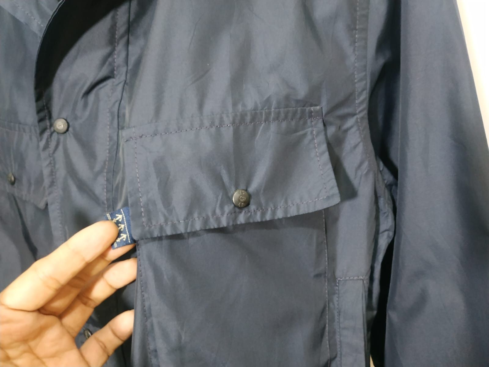 Japanese Brand Fit S to M, 90'S JP Gassa Japan Market Oversize Nylon Parka Size US M / EU 48-50 / 2 - 14 Thumbnail