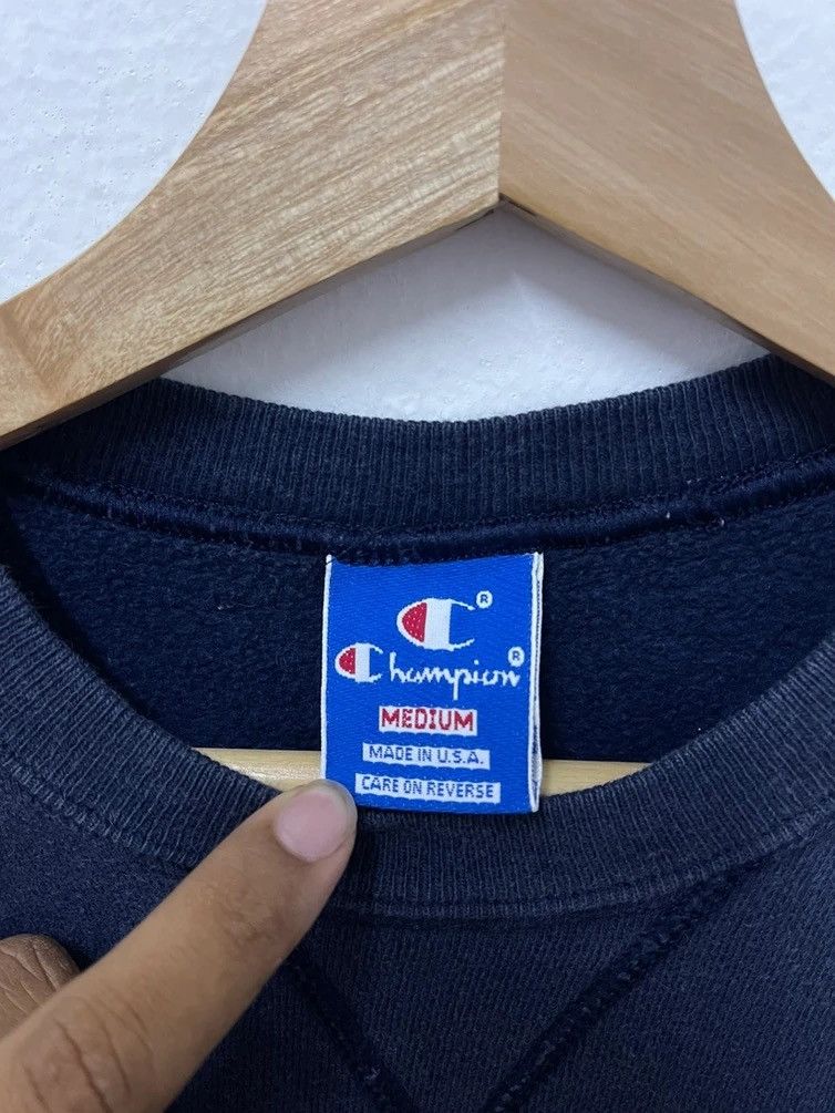 Champion × Vintage Vtg 90’s Champion Crewneck Spellout Logo Classic Sweatshirt Size US S / EU 44-46 / 1 - 6 Thumbnail