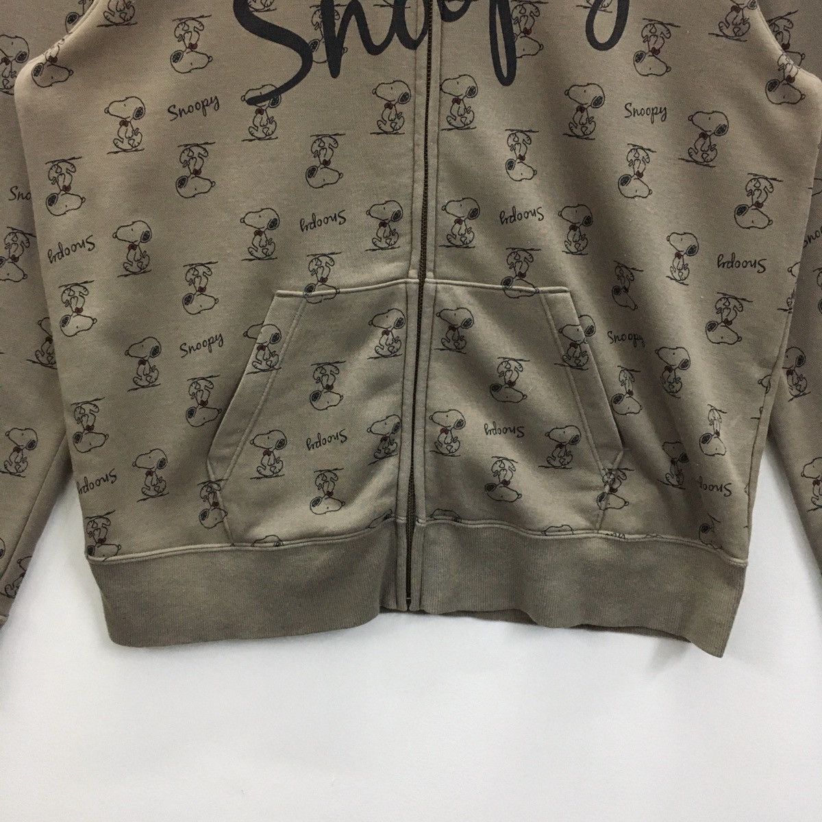 Disney × Peanuts × Uniqlo Rare SNOOPY x UNIQLO Fullprint Sweater Hoodie Size US S / EU 44-46 / 1 - 8 Thumbnail