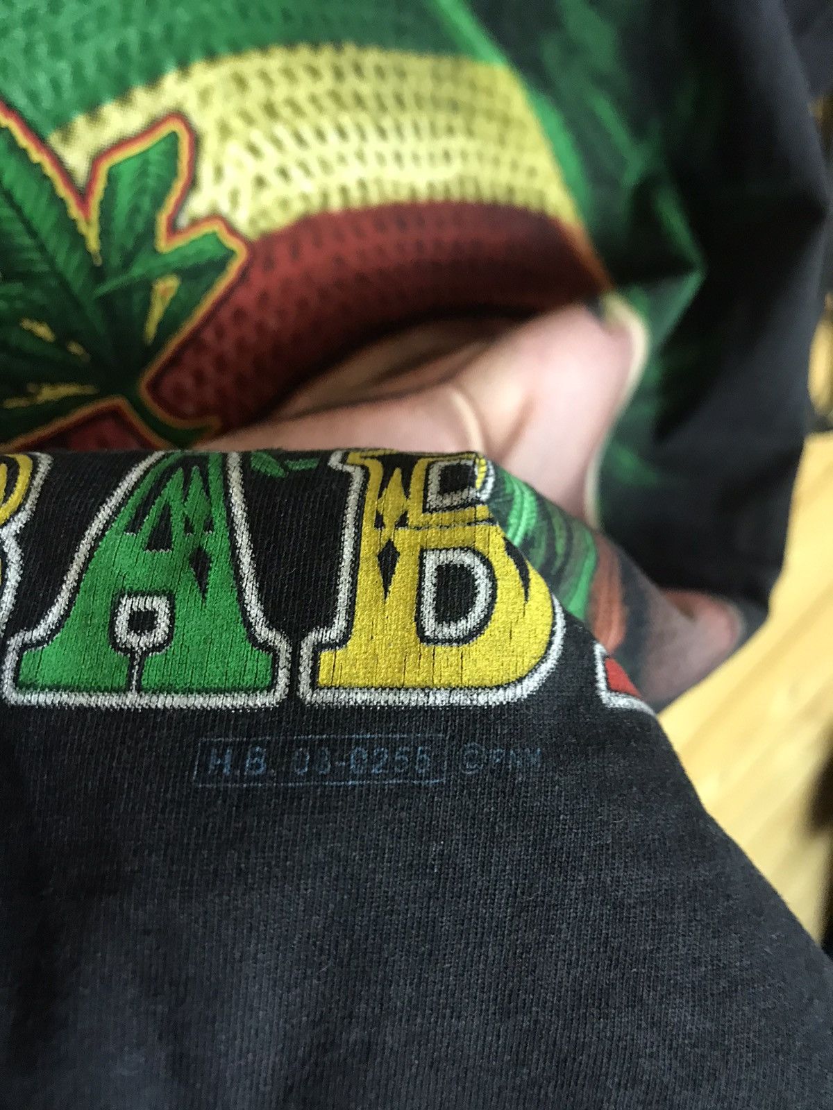 Vintage Vintage Rasta Baby t-shirt Size US XS / EU 42 / 0 - 7 Thumbnail
