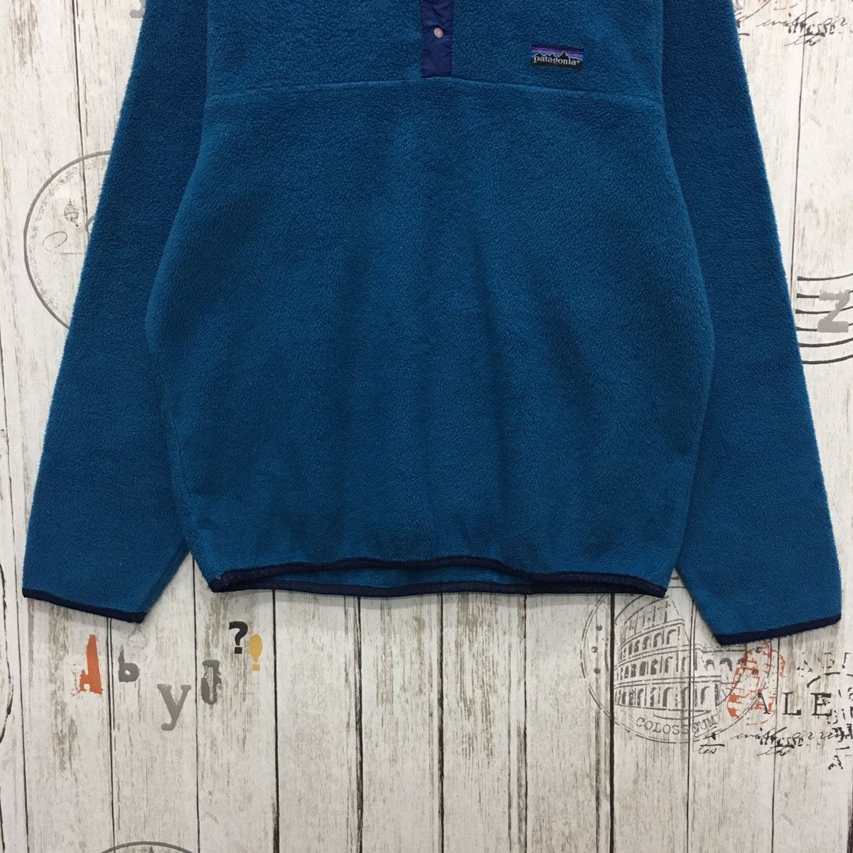 Patagonia × Vintage Rare Vintage Patagonia Small Logo Snap Bottom Fleece Size US M / EU 48-50 / 2 - 4 Thumbnail