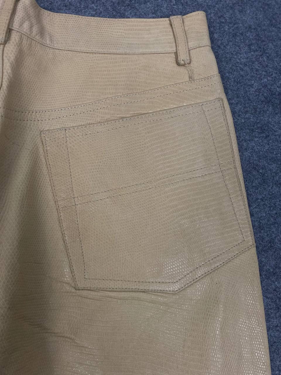 Polo Ralph Lauren Vintage Rare Polo Ralph Lauren Leather Pant Nice Design Size US 30 / EU 46 - 4 Thumbnail