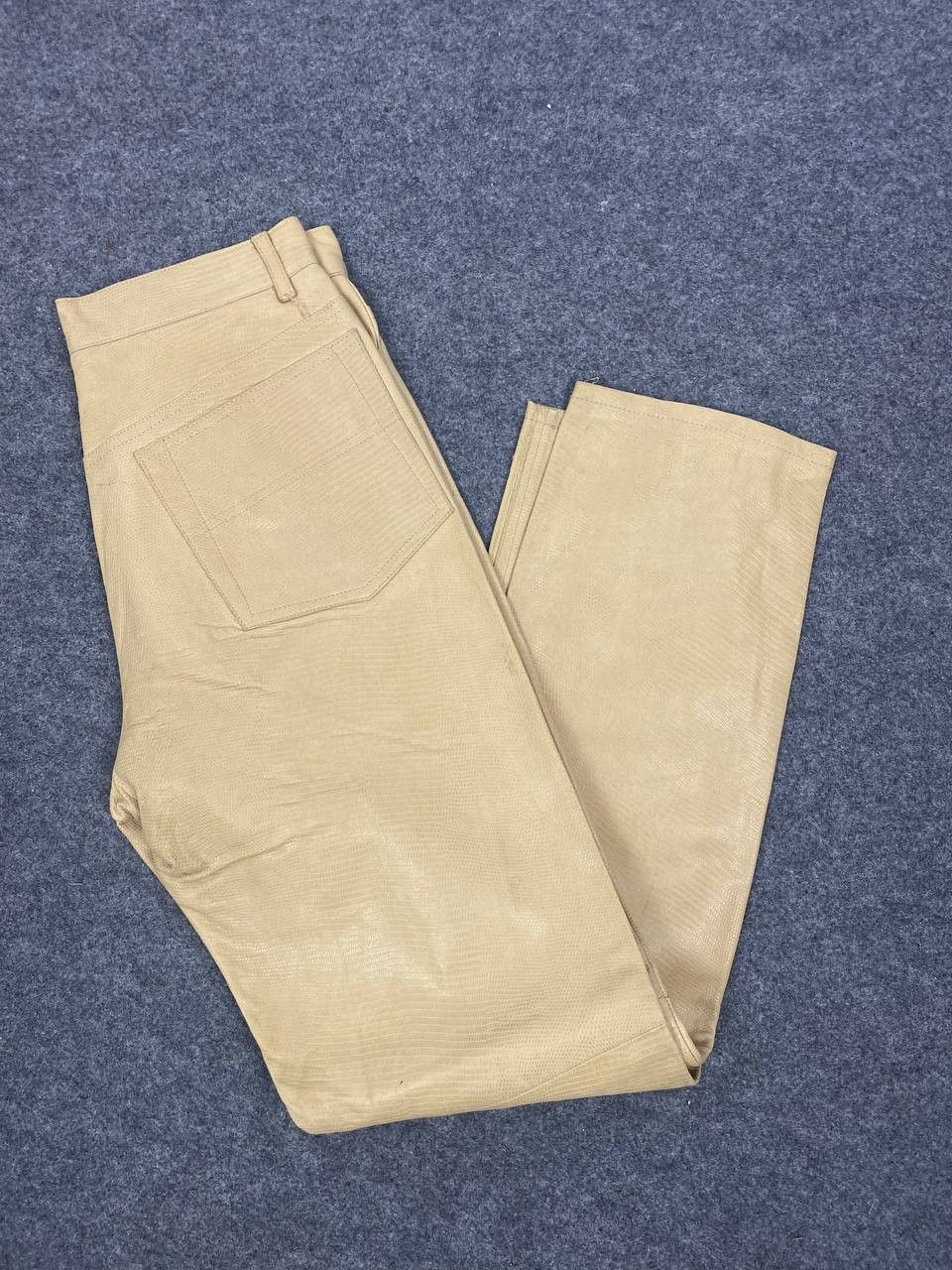 Polo Ralph Lauren Vintage Rare Polo Ralph Lauren Leather Pant Nice Design Size US 30 / EU 46 - 2 Thumbnail
