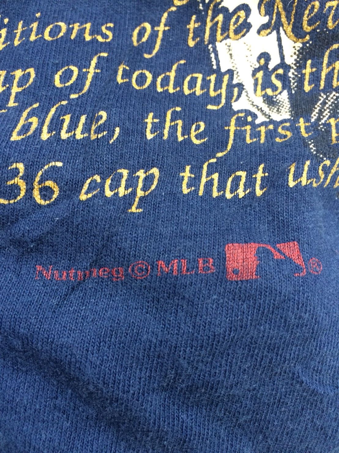 MLB × New York Yankees × Vintage Vintage 90s New York Yankees T-shirt Size US XL / EU 56 / 4 - 5 Thumbnail