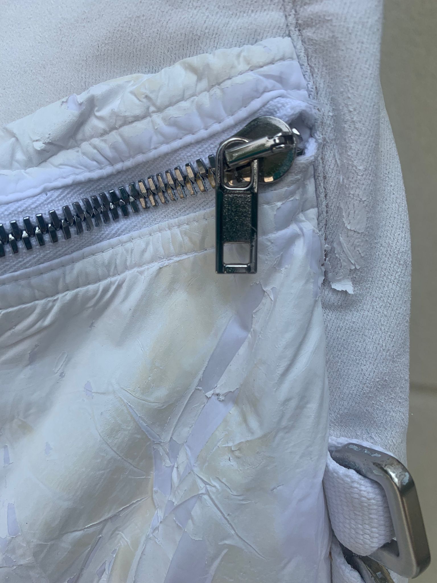 Rick Owens Drkshdw Bladder Cropped Denim in Chalk White Size US 34 / EU 50 - 8 Thumbnail
