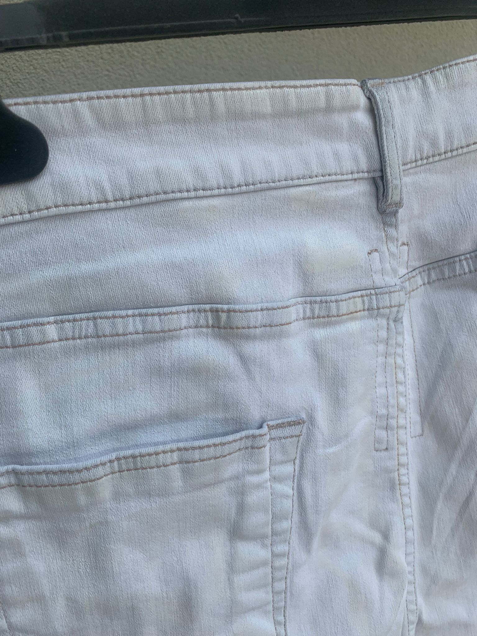 Rick Owens Drkshdw Bladder Cropped Denim in Chalk White Size US 34 / EU 50 - 14 Thumbnail