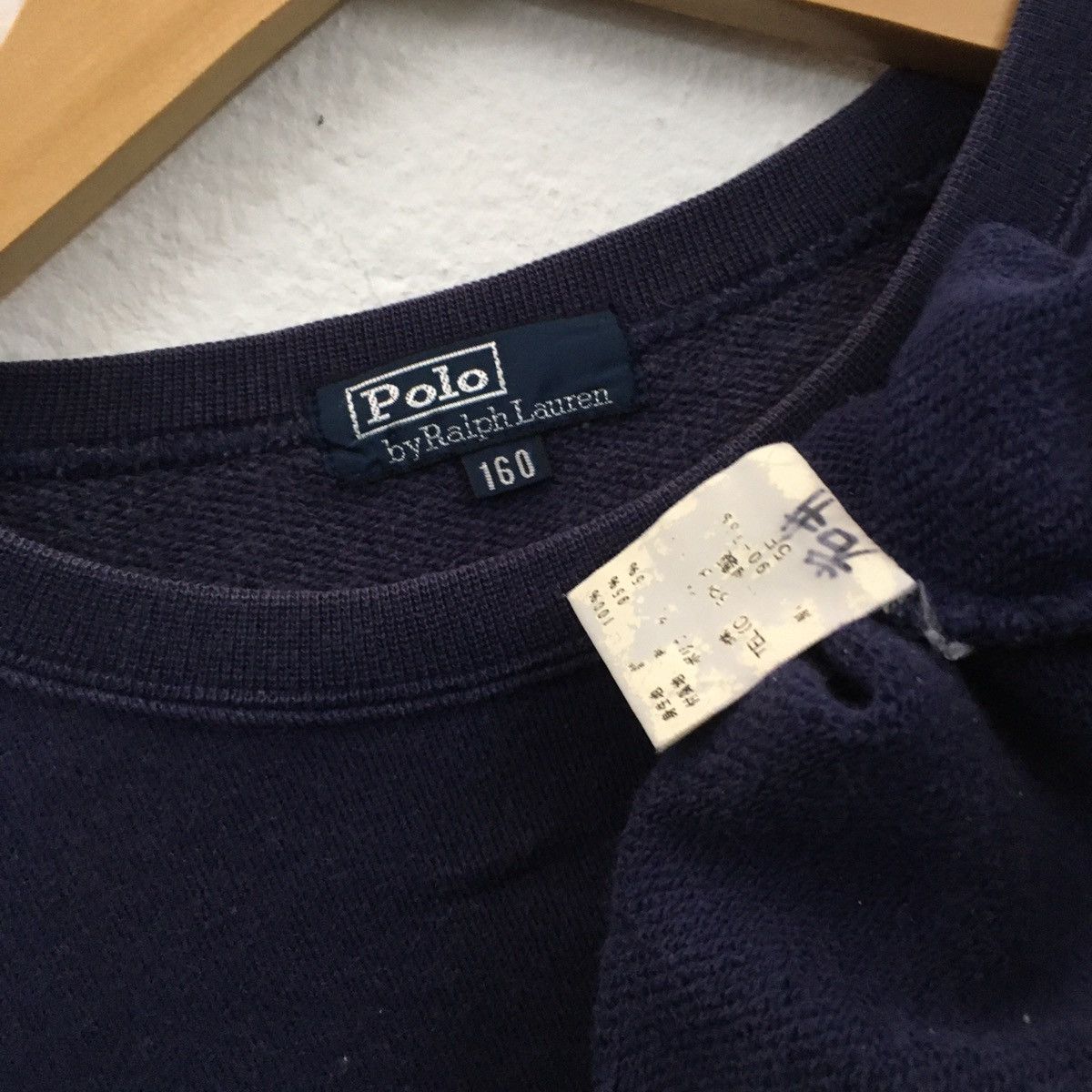 Polo Ralph Lauren × Vintage Vintage Polo Ralph Lauren Big Spellout Embroidery Sweatshir Size US M / EU 48-50 / 2 - 5 Thumbnail