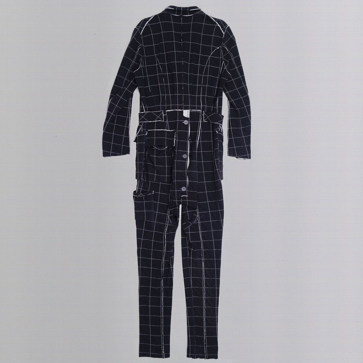 Takahiromiyashita The Soloist. Grid Pyjama Jumpsuit Size US S / EU 44-46 / 1 - 2 Thumbnail