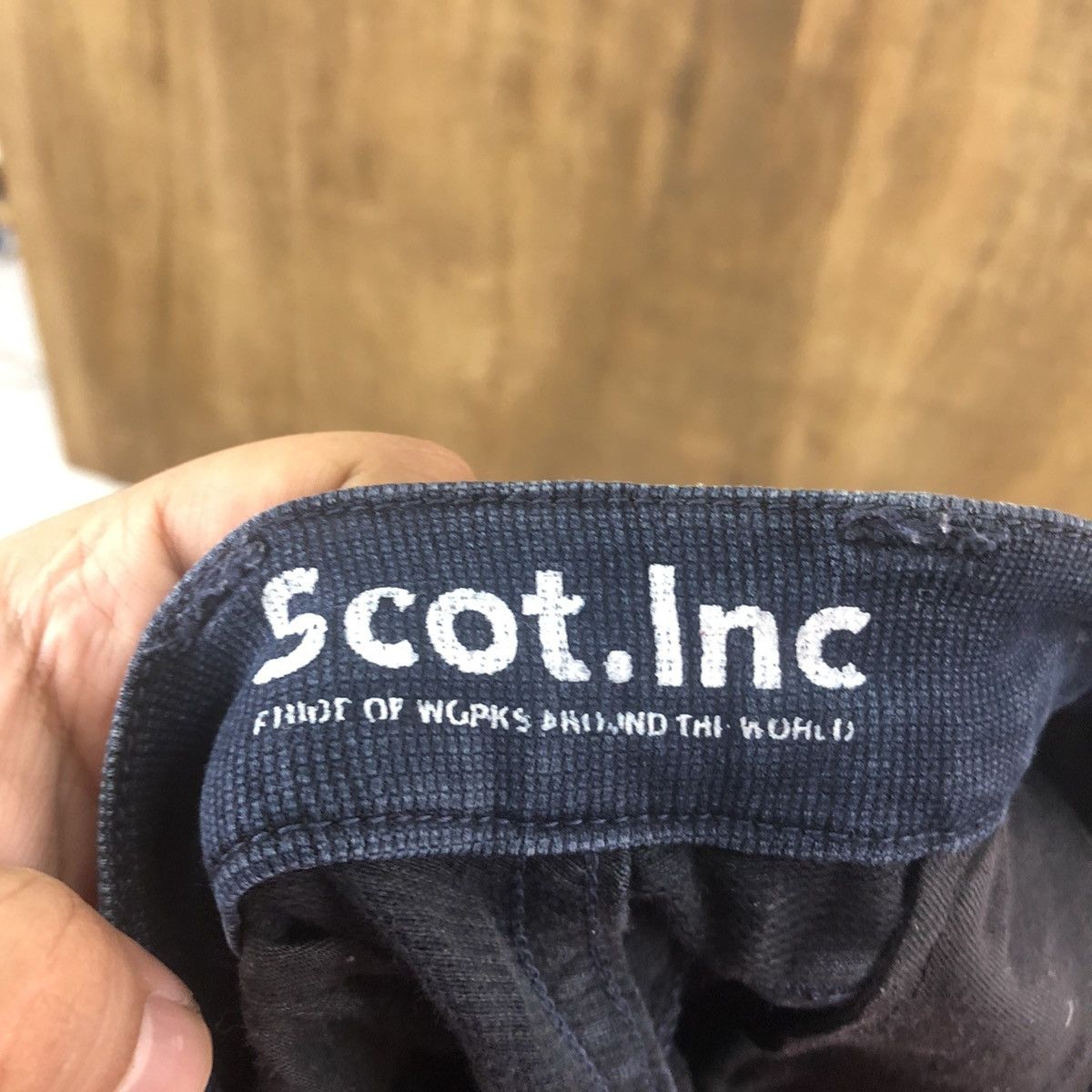 Japanese Brand Scott inc Dark blue multipocket cargo pants #6285 Size US 28 / EU 44 - 13 Thumbnail