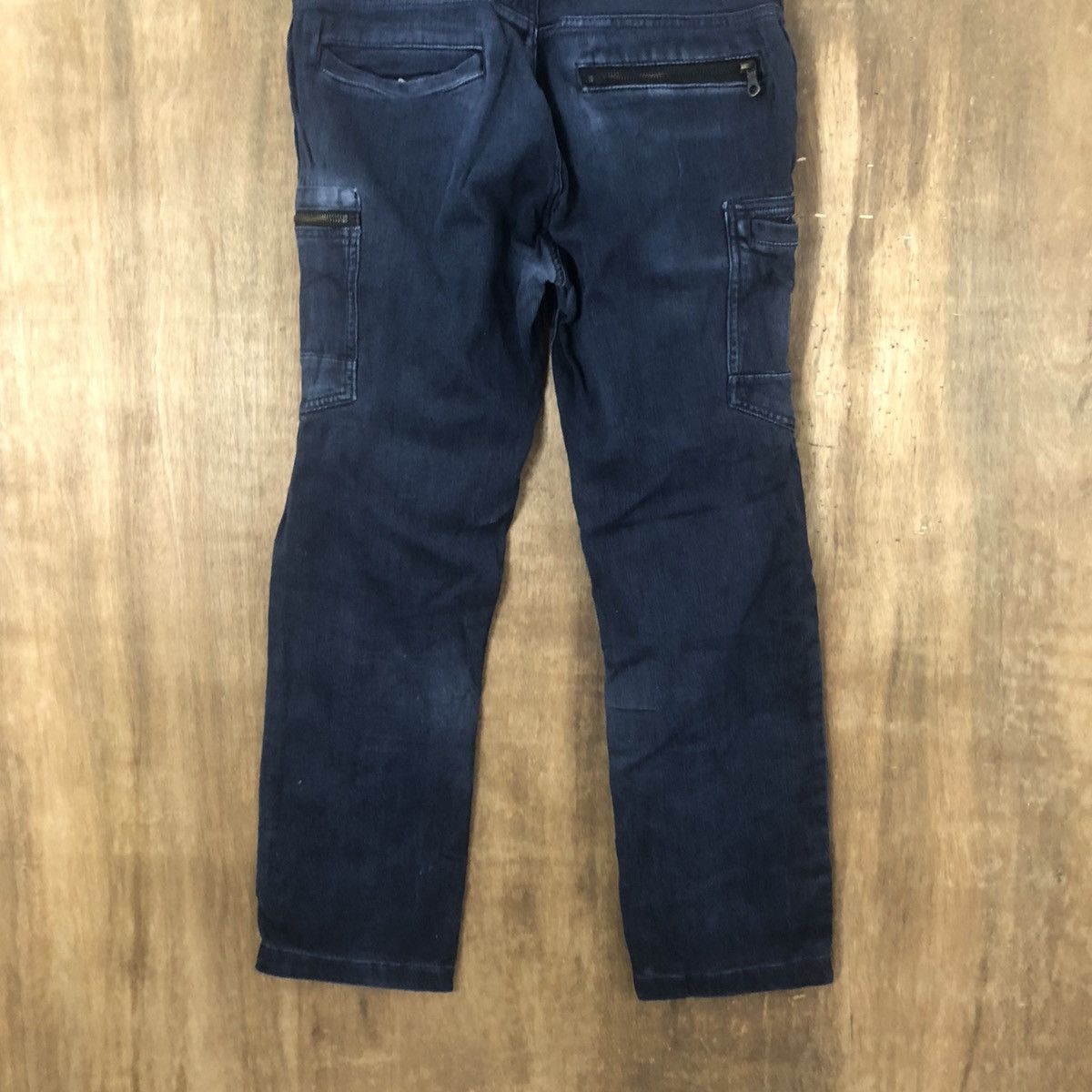 Japanese Brand Scott inc Dark blue multipocket cargo pants #6285 Size US 28 / EU 44 - 10 Thumbnail