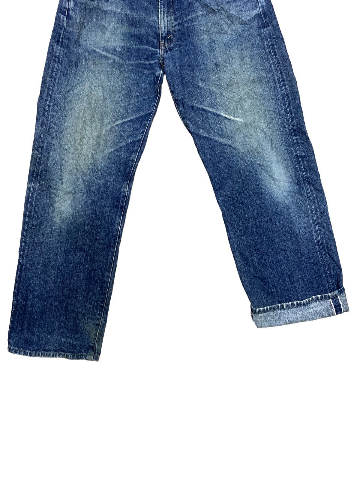 Levi's × Levi's Vintage Clothing × Vintage Levis Selvedge 502 Regular Taper Big E ButtonFly Jeans Size US 36 / EU 52 - 4 Thumbnail