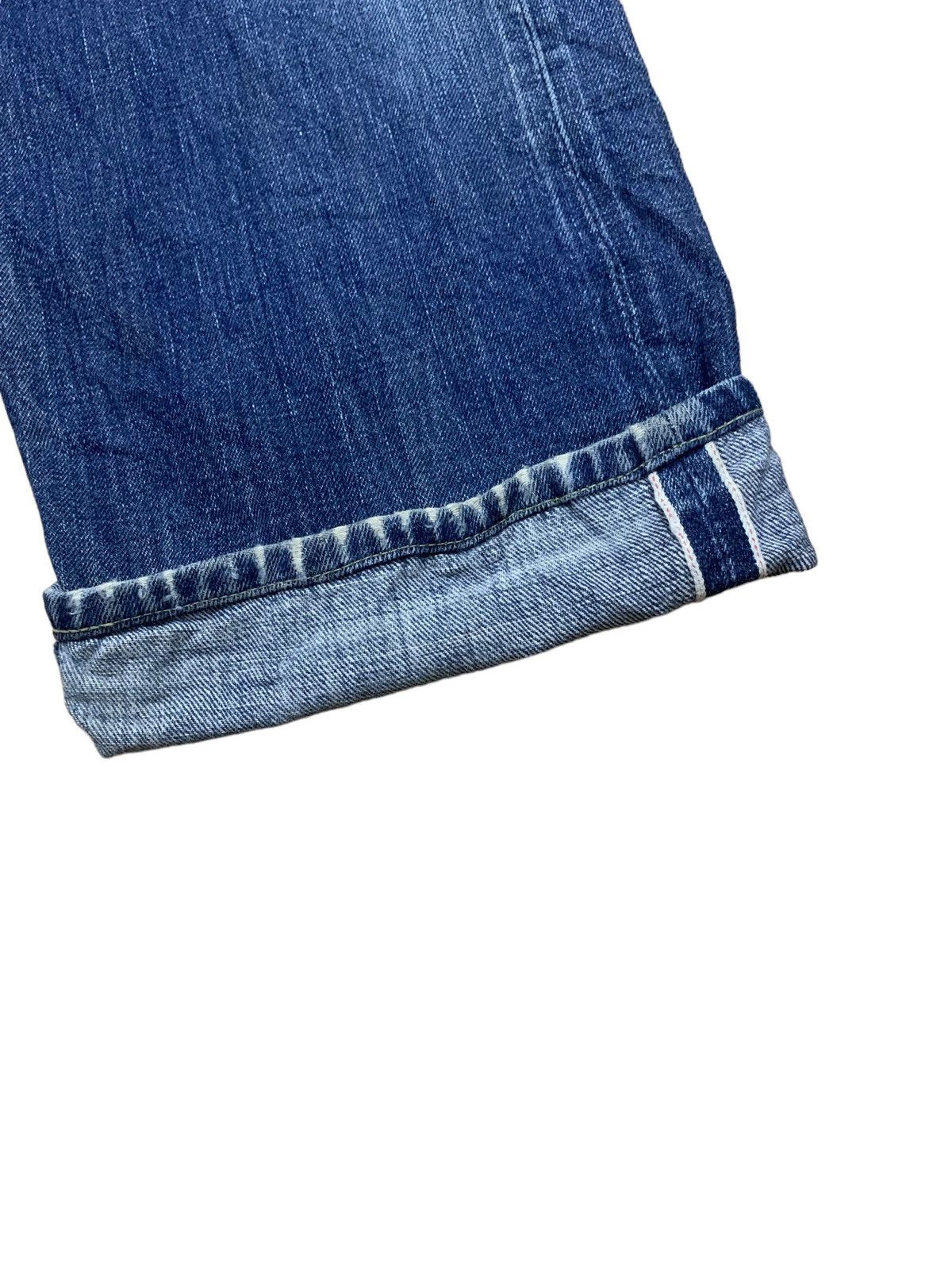 Levi's × Levi's Vintage Clothing × Vintage Levis Selvedge 502 Regular Taper Big E ButtonFly Jeans Size US 36 / EU 52 - 5 Thumbnail
