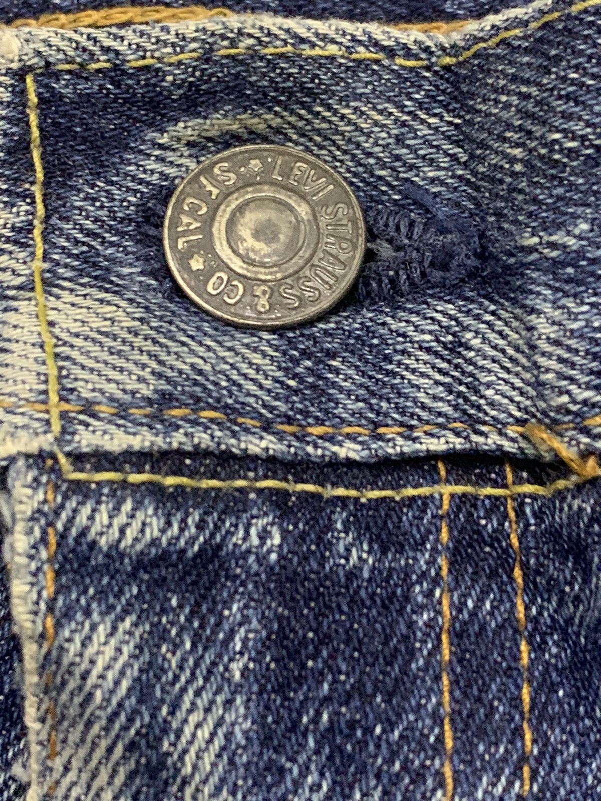 Levi's × Levi's Vintage Clothing × Vintage Levis Selvedge 502 Regular Taper Big E ButtonFly Jeans Size US 36 / EU 52 - 10 Thumbnail