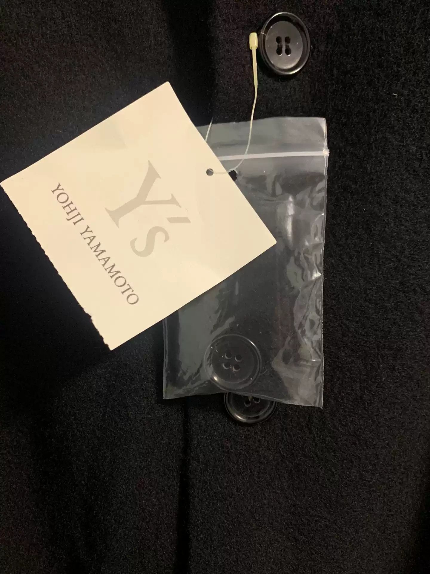 Yohji Yamamoto Yohji Yamamoto Wool Coat Stand Collar Size US L / EU 52-54 / 3 - 3 Thumbnail