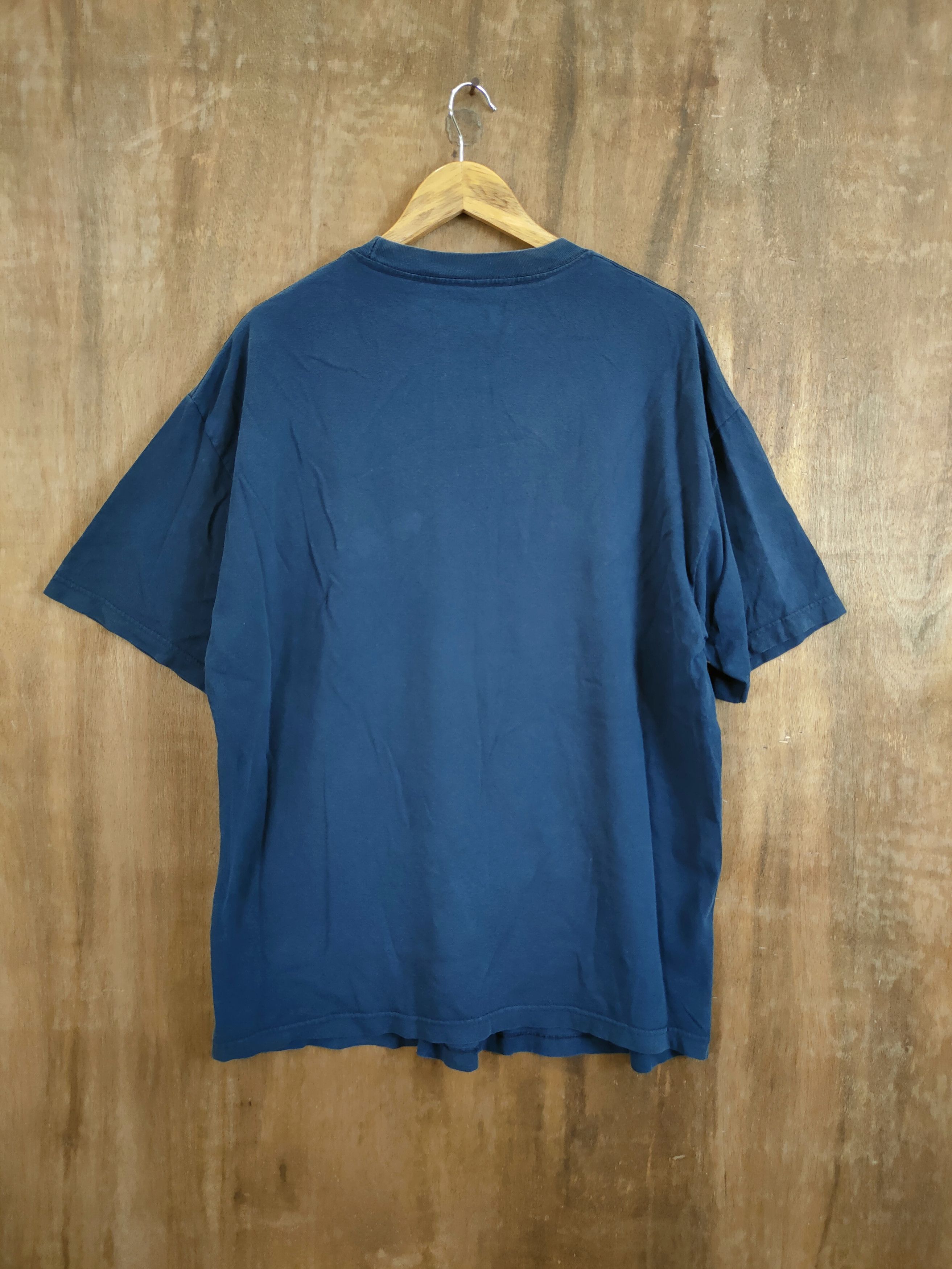 Nike DLL Nike blue black tee tshirt #1163 Size US XL / EU 56 / 4 - 5 Thumbnail