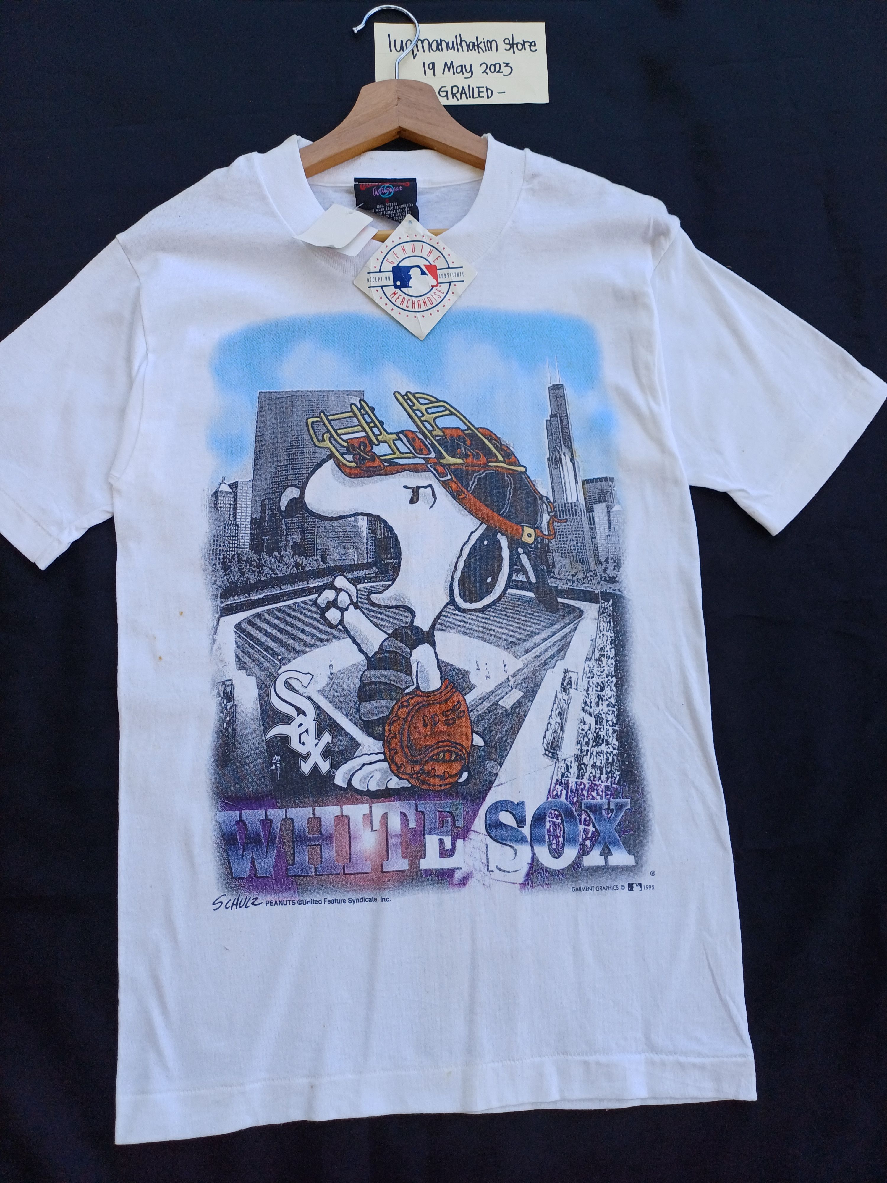 MLB Vintage MLB Yankees Peanuts 1995 Tshirt Size US XS / EU 42 / 0 - 5 Thumbnail