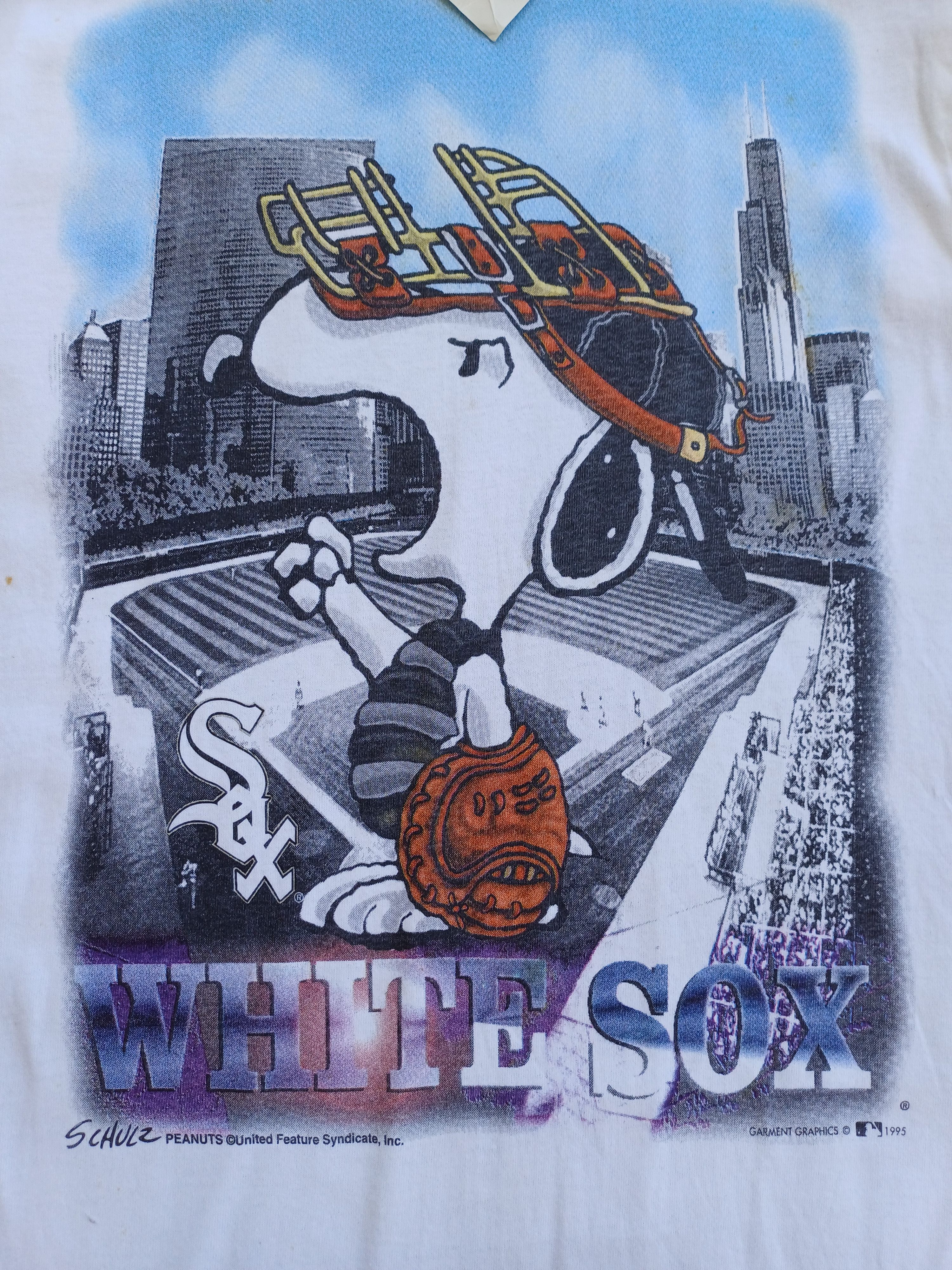 MLB Vintage MLB Yankees Peanuts 1995 Tshirt Size US XS / EU 42 / 0 - 12 Thumbnail