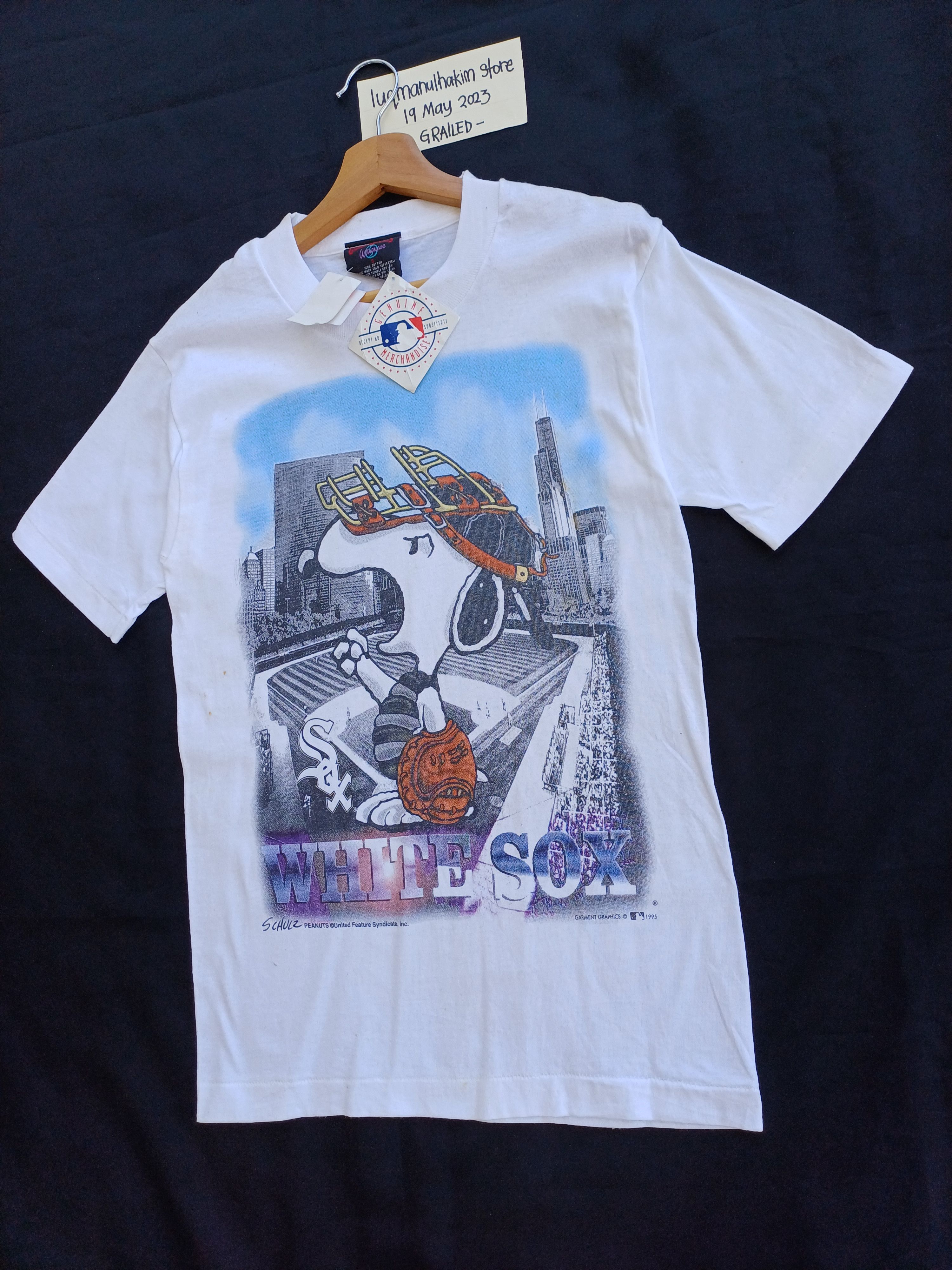 MLB Vintage MLB Yankees Peanuts 1995 Tshirt Size US XS / EU 42 / 0 - 2 Thumbnail