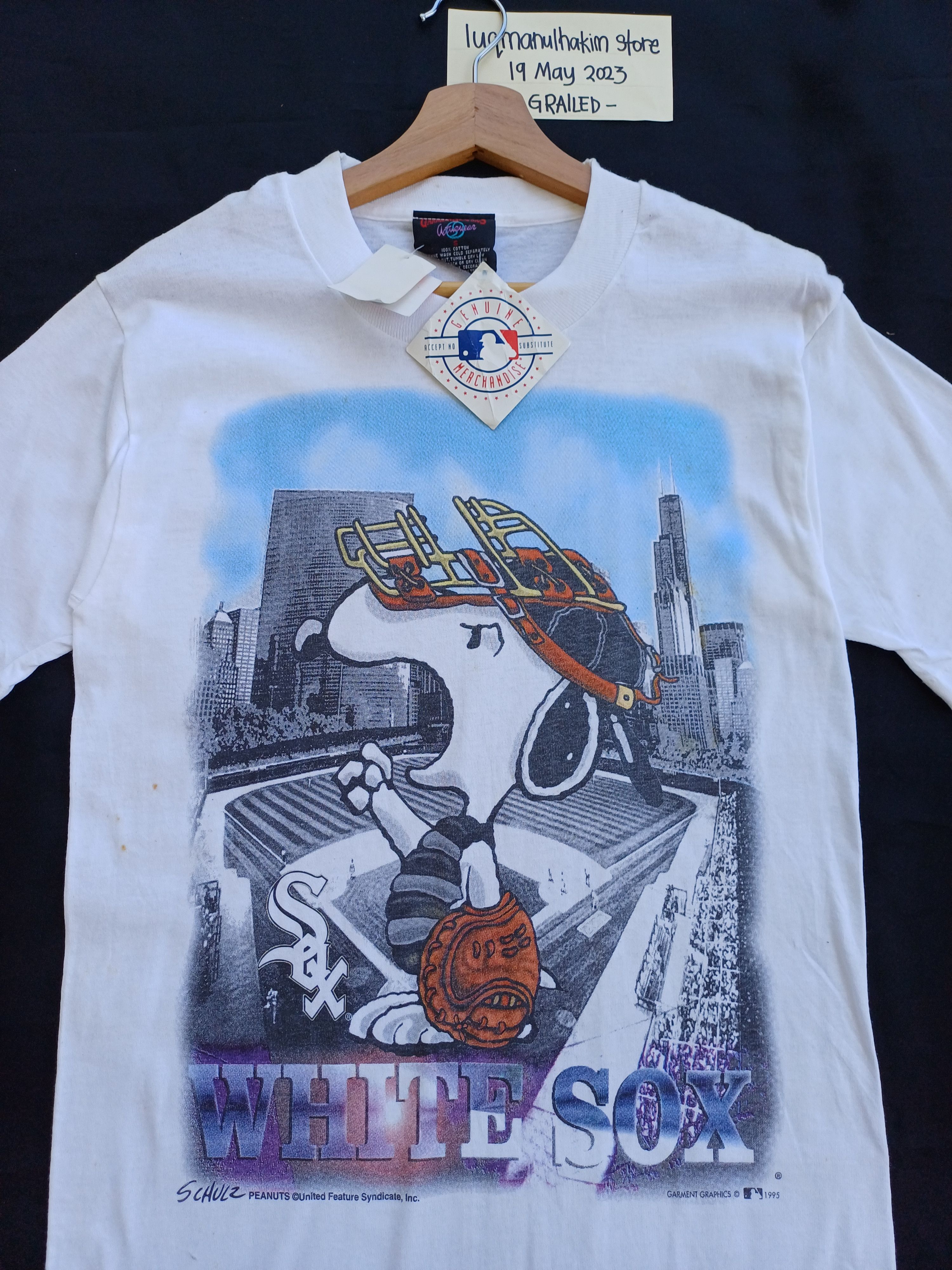 MLB Vintage MLB Yankees Peanuts 1995 Tshirt Size US XS / EU 42 / 0 - 4 Thumbnail