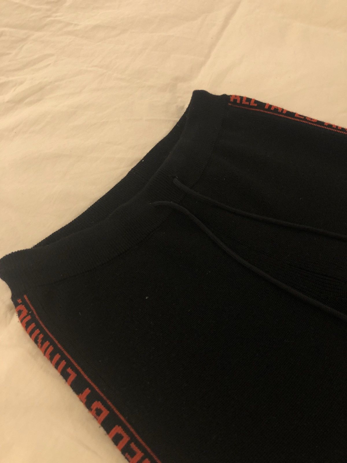 Doublet Doublet Jacquard Tape “Knit” Cropped Pants Size US 30 / EU 46 - 12 Thumbnail