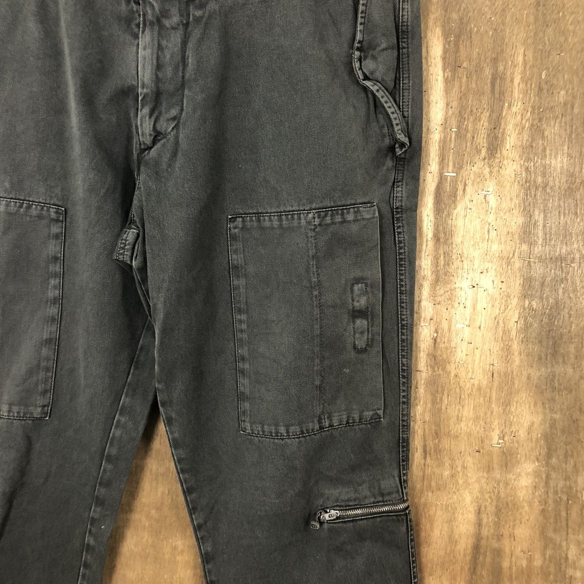 Japanese Brand × SHIPS James Brine X Ship Grey Multipocket Cargo pants #6280 Size US 33 - 5 Thumbnail