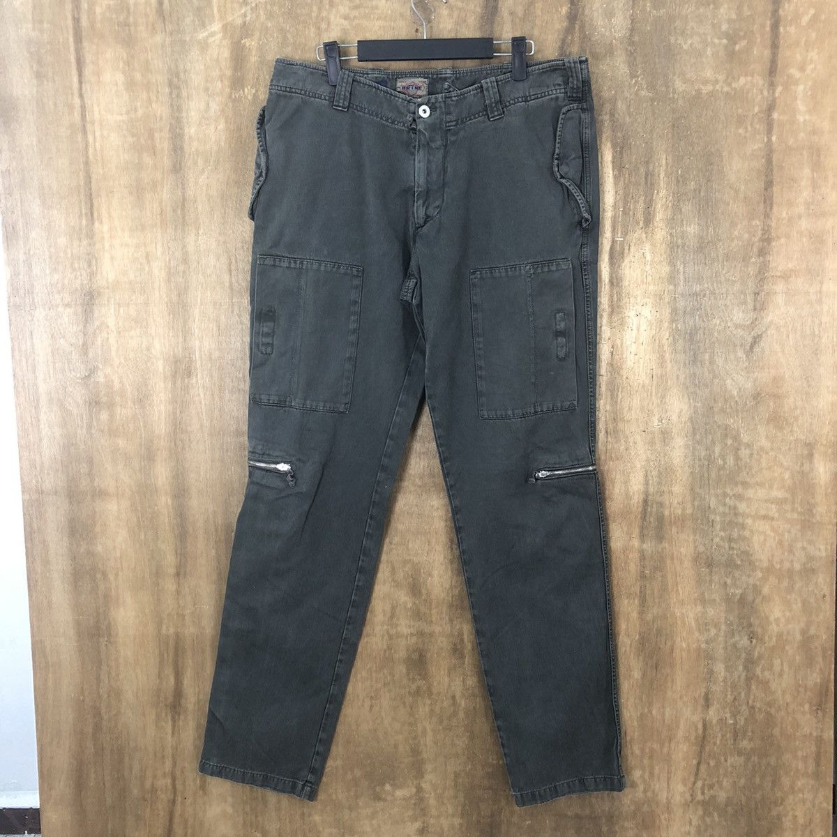 Japanese Brand × SHIPS James Brine X Ship Grey Multipocket Cargo pants #6280 Size US 33 - 1 Thumbnail