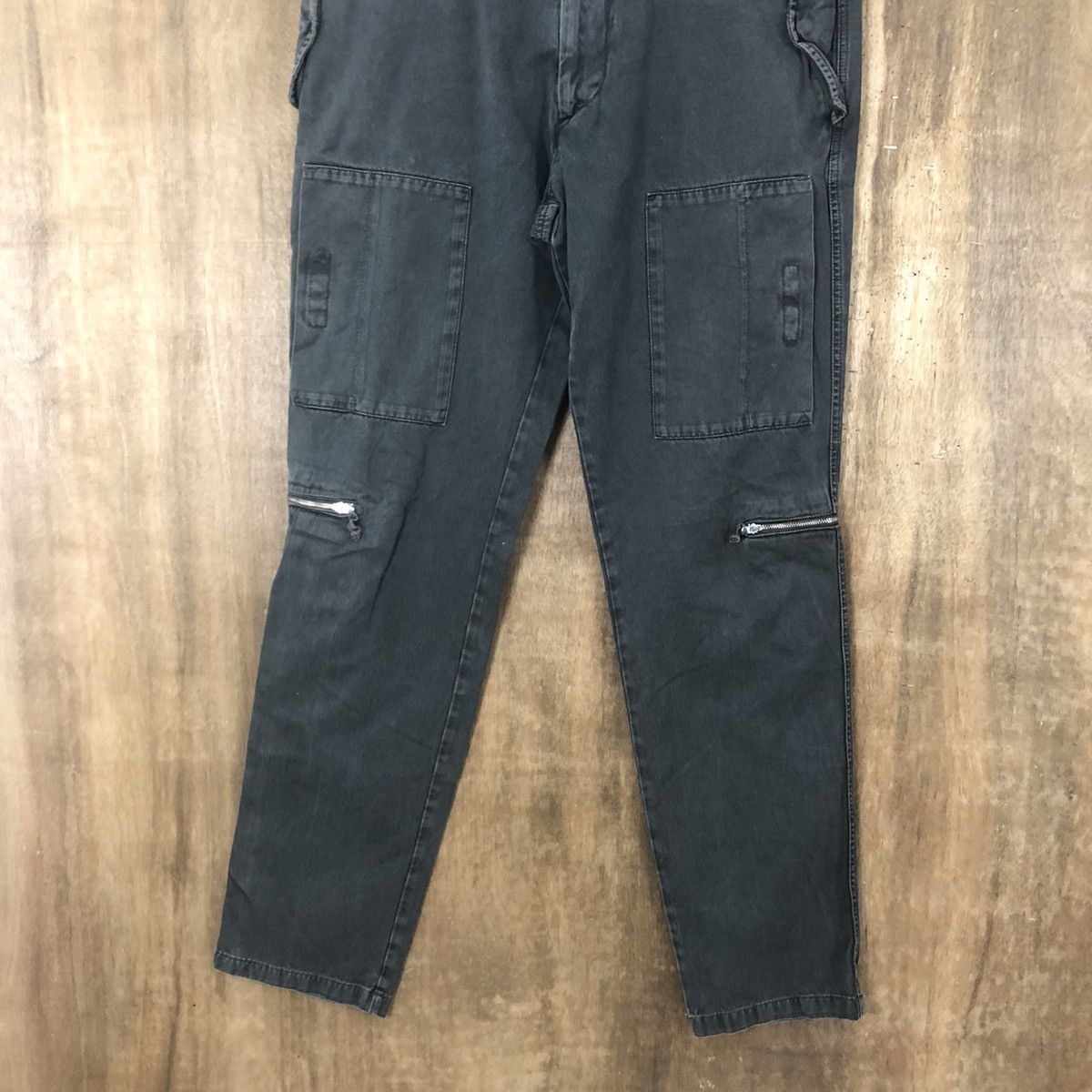 Japanese Brand × SHIPS James Brine X Ship Grey Multipocket Cargo pants #6280 Size US 33 - 3 Thumbnail