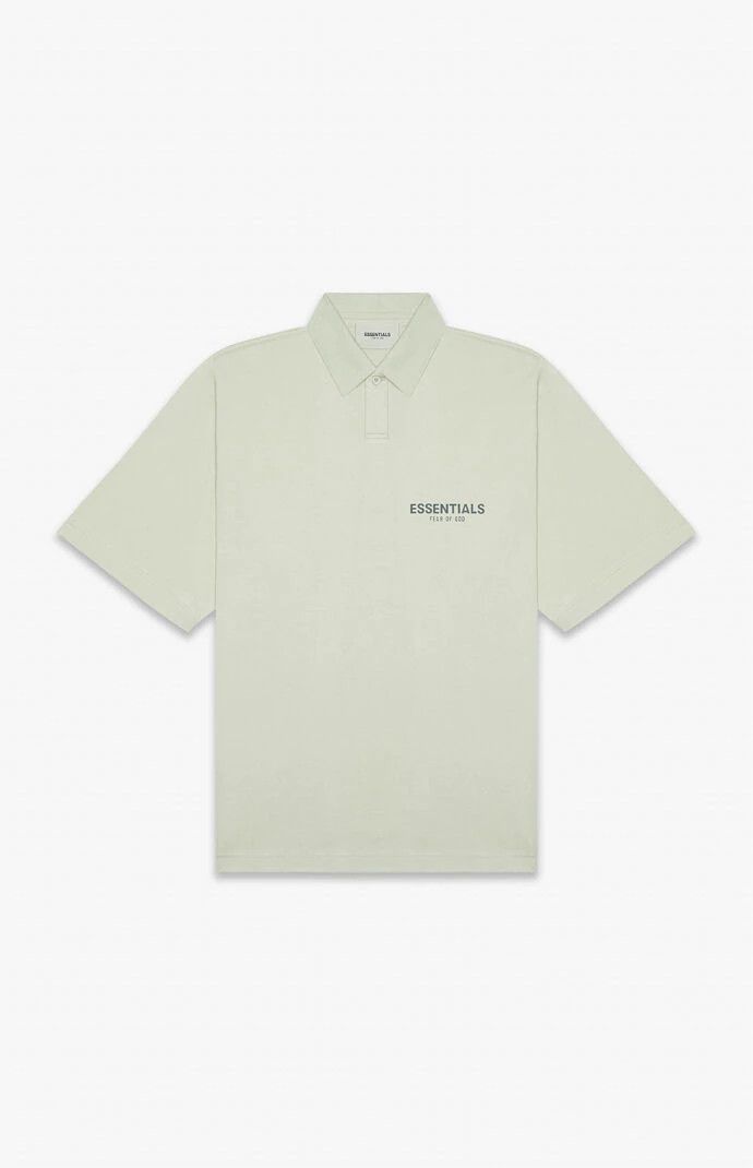Fear of God Fear Of God Essentials Sage Polo Shirt medium Size US M / EU 48-50 / 2 - 1 Thumbnail