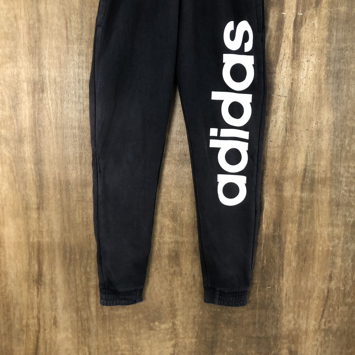 Adidas Adidas Black Joggers pants #6186 Size US 27 - 3 Thumbnail