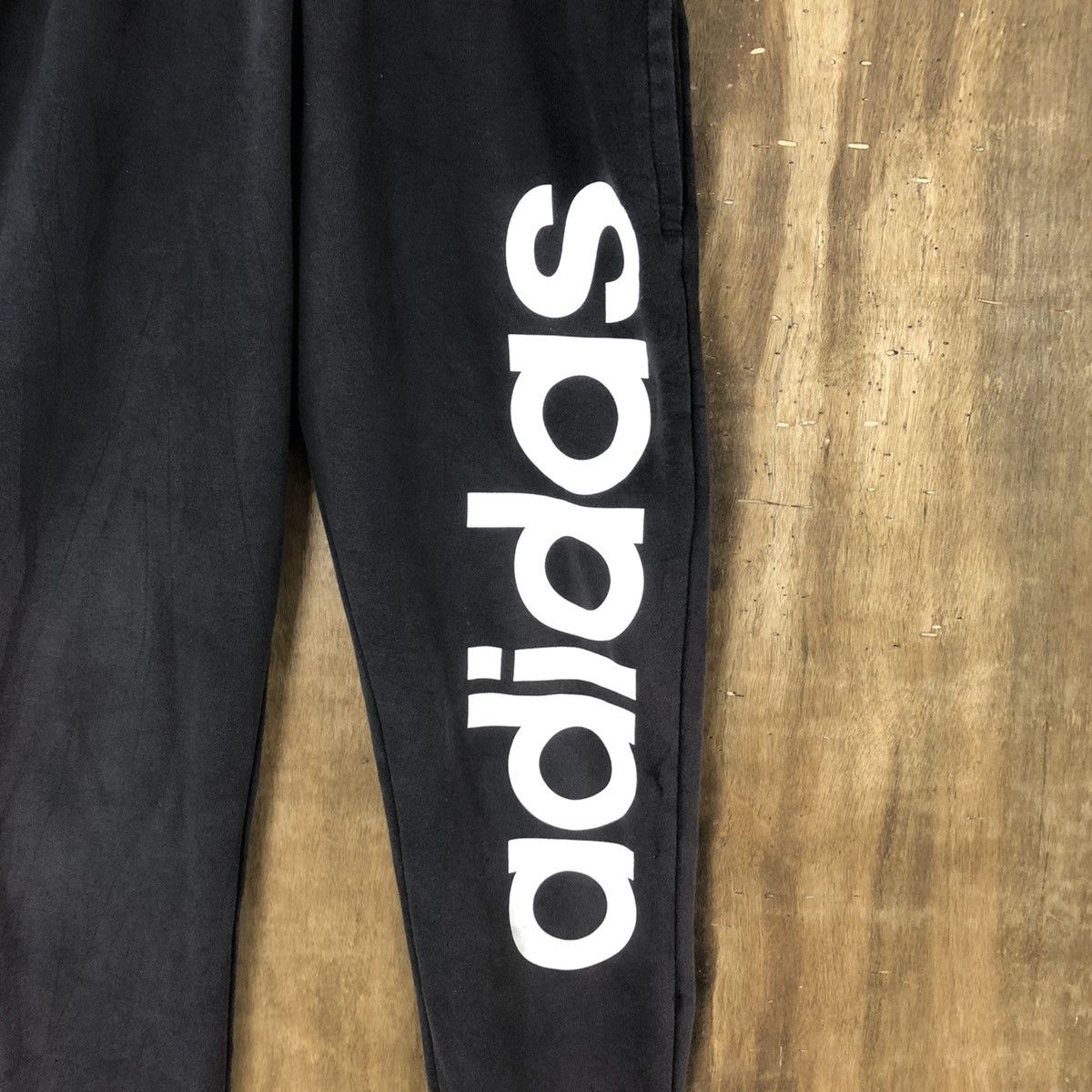 Adidas Adidas Black Joggers pants #6186 Size US 27 - 4 Thumbnail