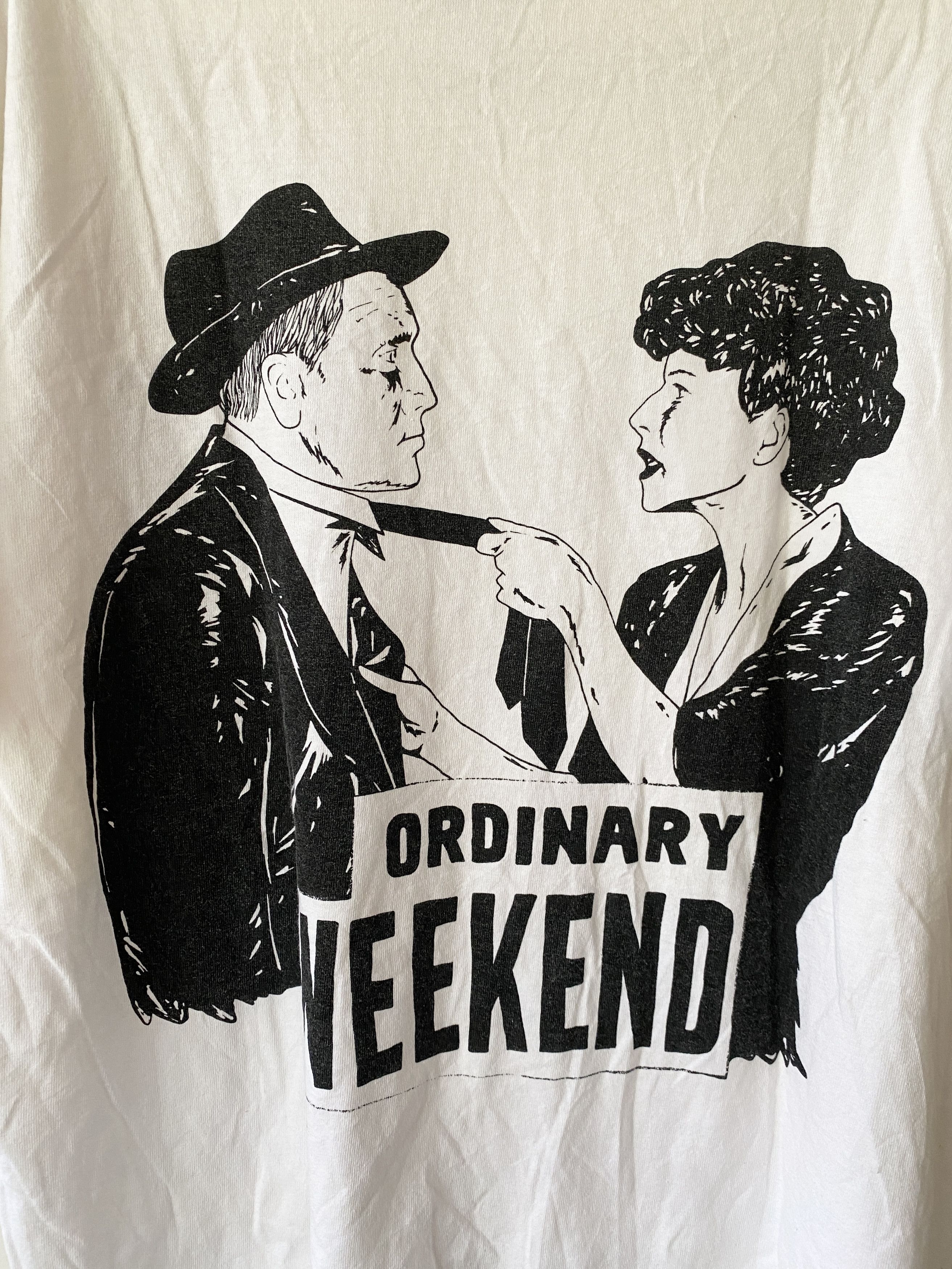 Japanese Brand JAPAN GOOD MADE “ORDINARY WEEKEND” T SHIRT Size US M / EU 48-50 / 2 - 6 Thumbnail