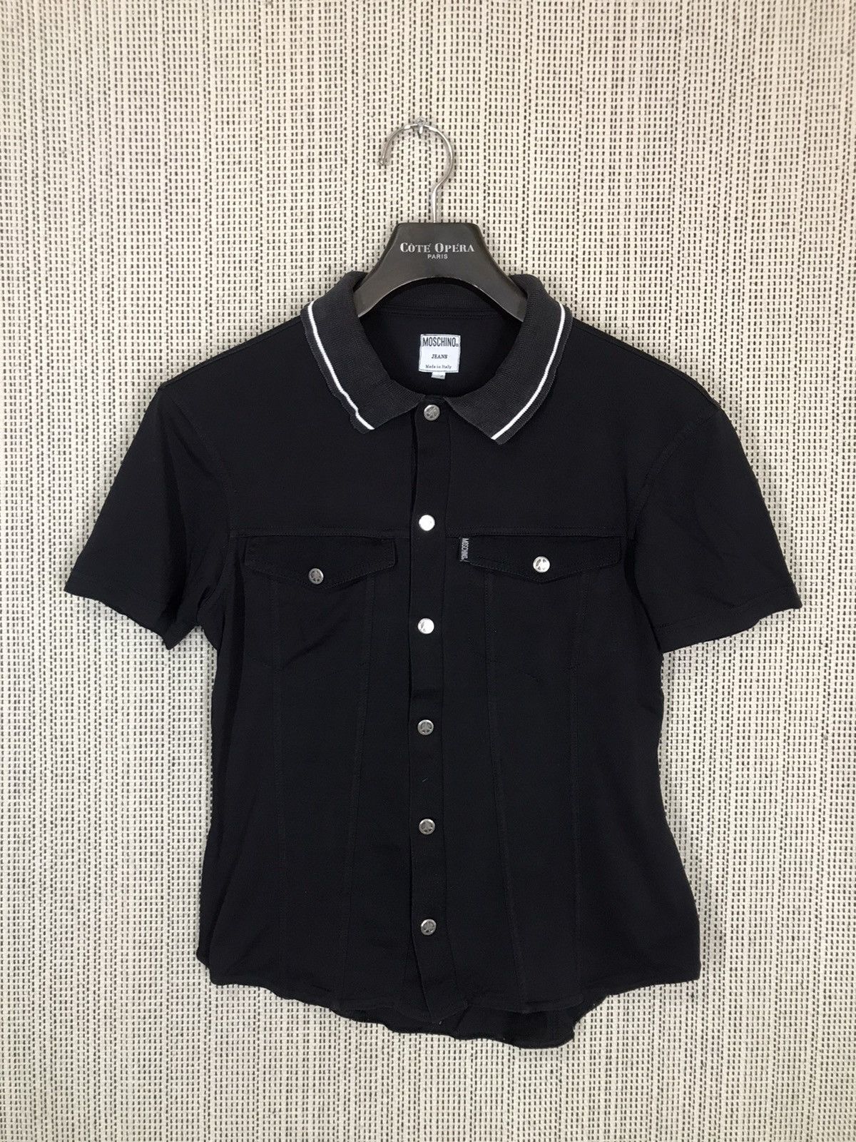 Moschino ‼️VINTAGE MOSCHINO BUTTON UPS MADE IN ITALY‼️ Size L / US 10 / IT 46 - 1 Thumbnail