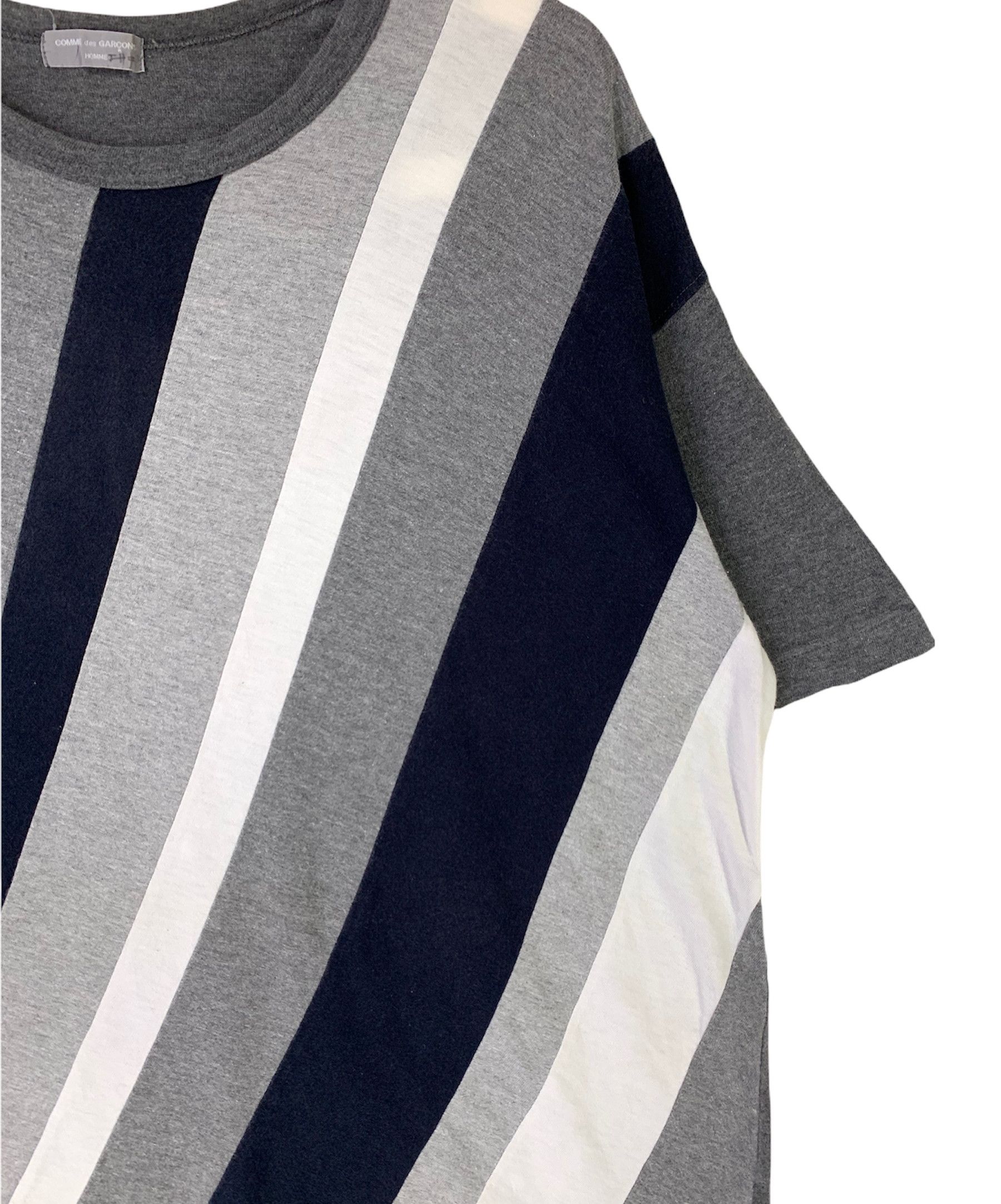 Comme des Garcons Homme × Designer × Japanese Brand Comme des garcons homme split tshirt Size US L / EU 52-54 / 3 - 3 Thumbnail