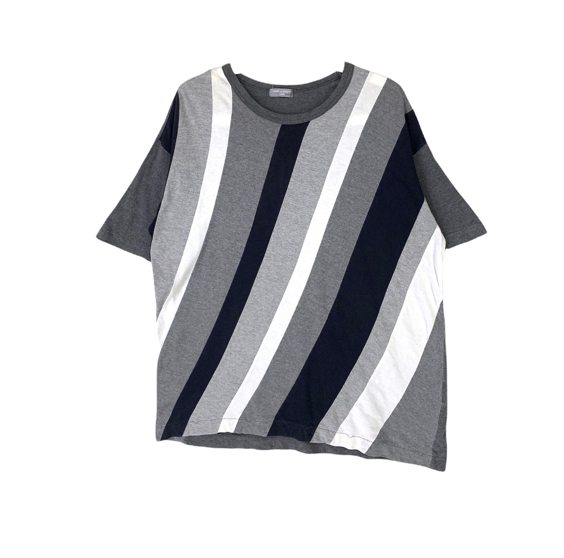 Comme des Garcons Homme × Designer × Japanese Brand Comme des garcons homme split tshirt Size US L / EU 52-54 / 3 - 1 Thumbnail
