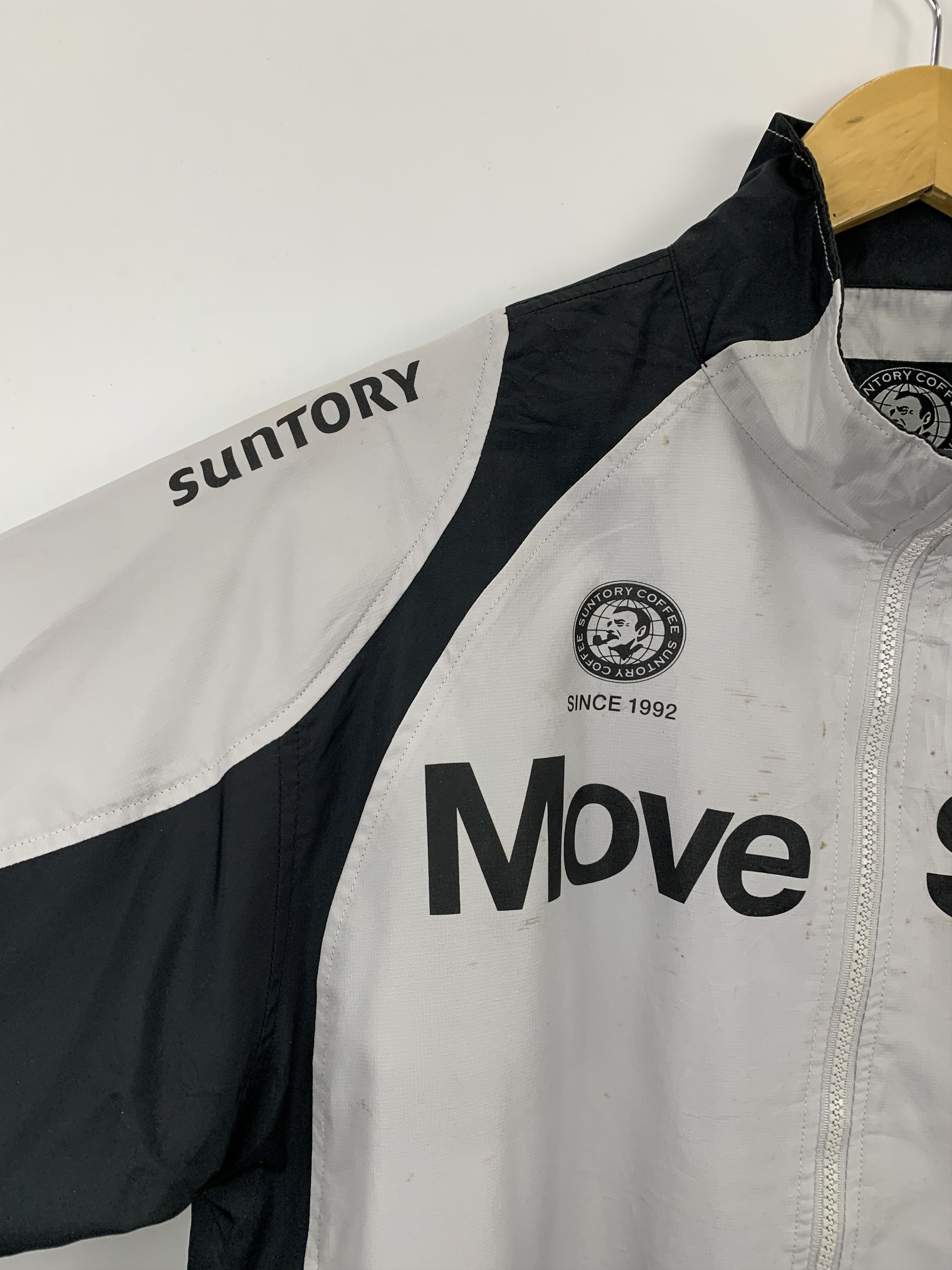 Descente × Vintage Vintage Descente Coffee Suntory Light Jacket J0909 Size US L / EU 52-54 / 3 - 12 Thumbnail