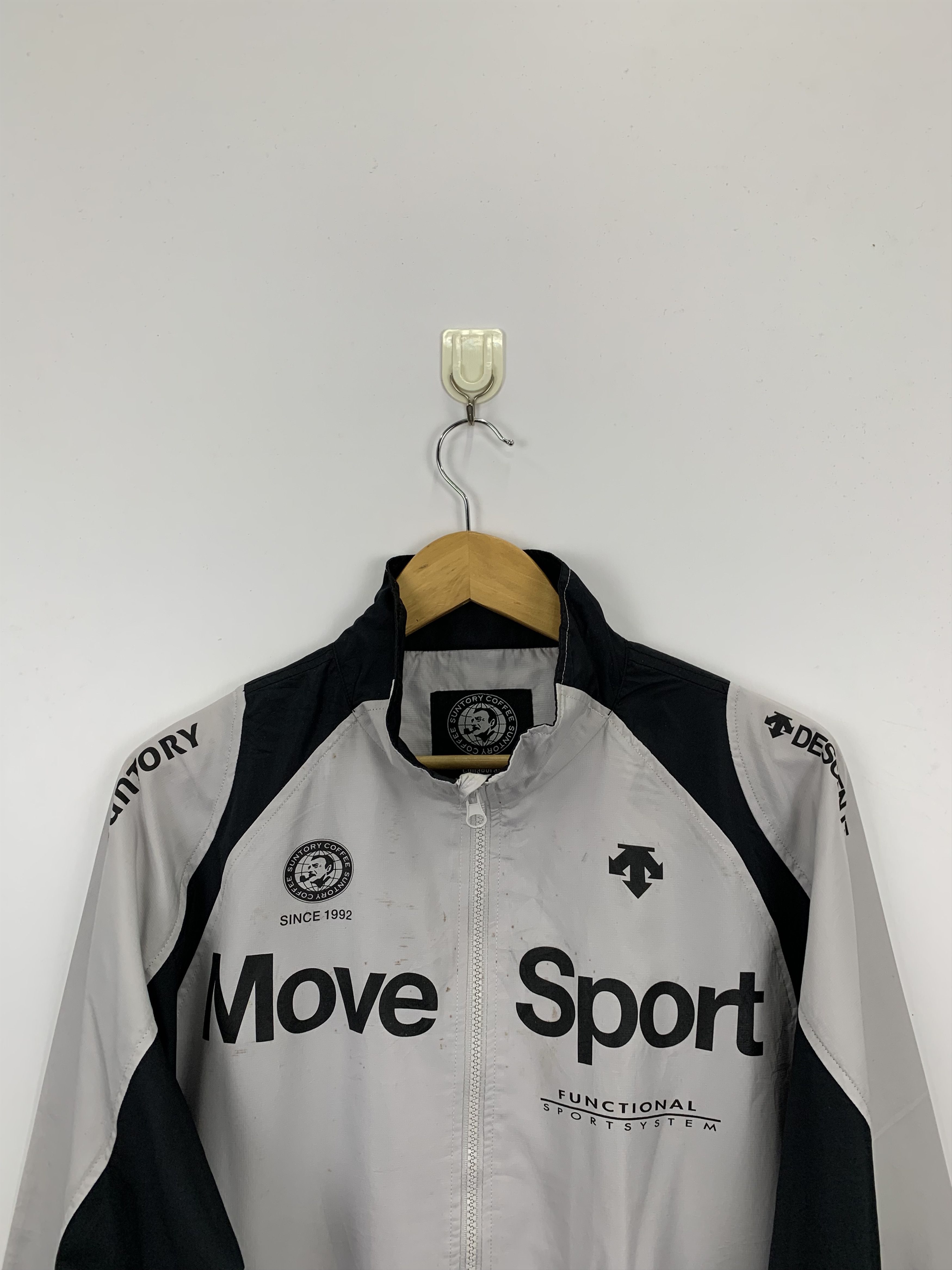 Descente × Vintage Vintage Descente Coffee Suntory Light Jacket J0909 Size US L / EU 52-54 / 3 - 2 Thumbnail