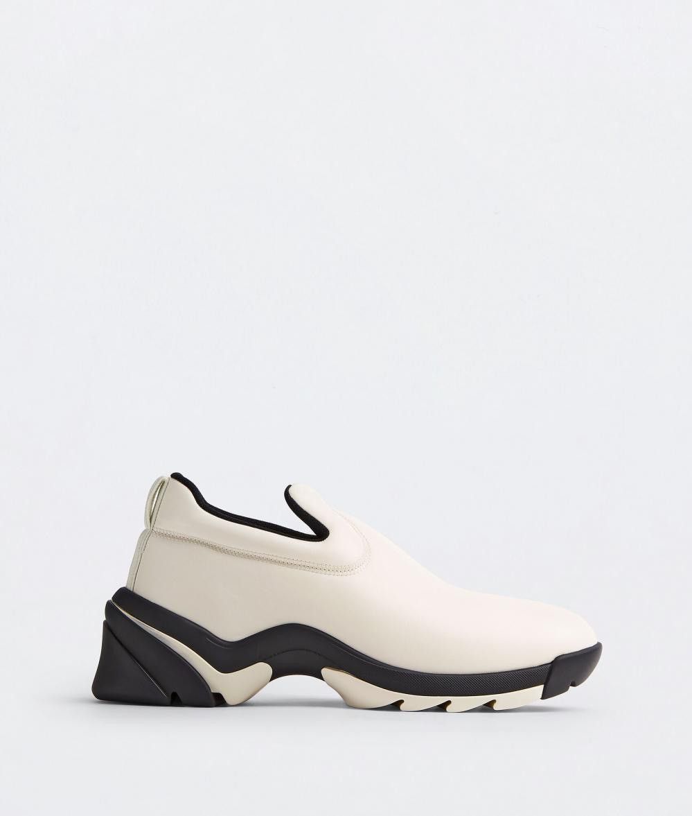 Bottega Veneta Flash Sneakers in White Size US 10 / EU 43 - 1 Thumbnail
