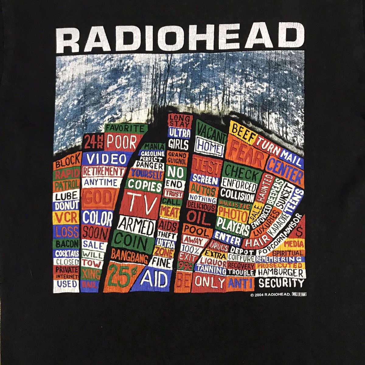 Band Tees × Vintage NEED TO GONE ASAP ‼️Vintage radiohead 2004 saiz S Size US S / EU 44-46 / 1 - 2 Thumbnail