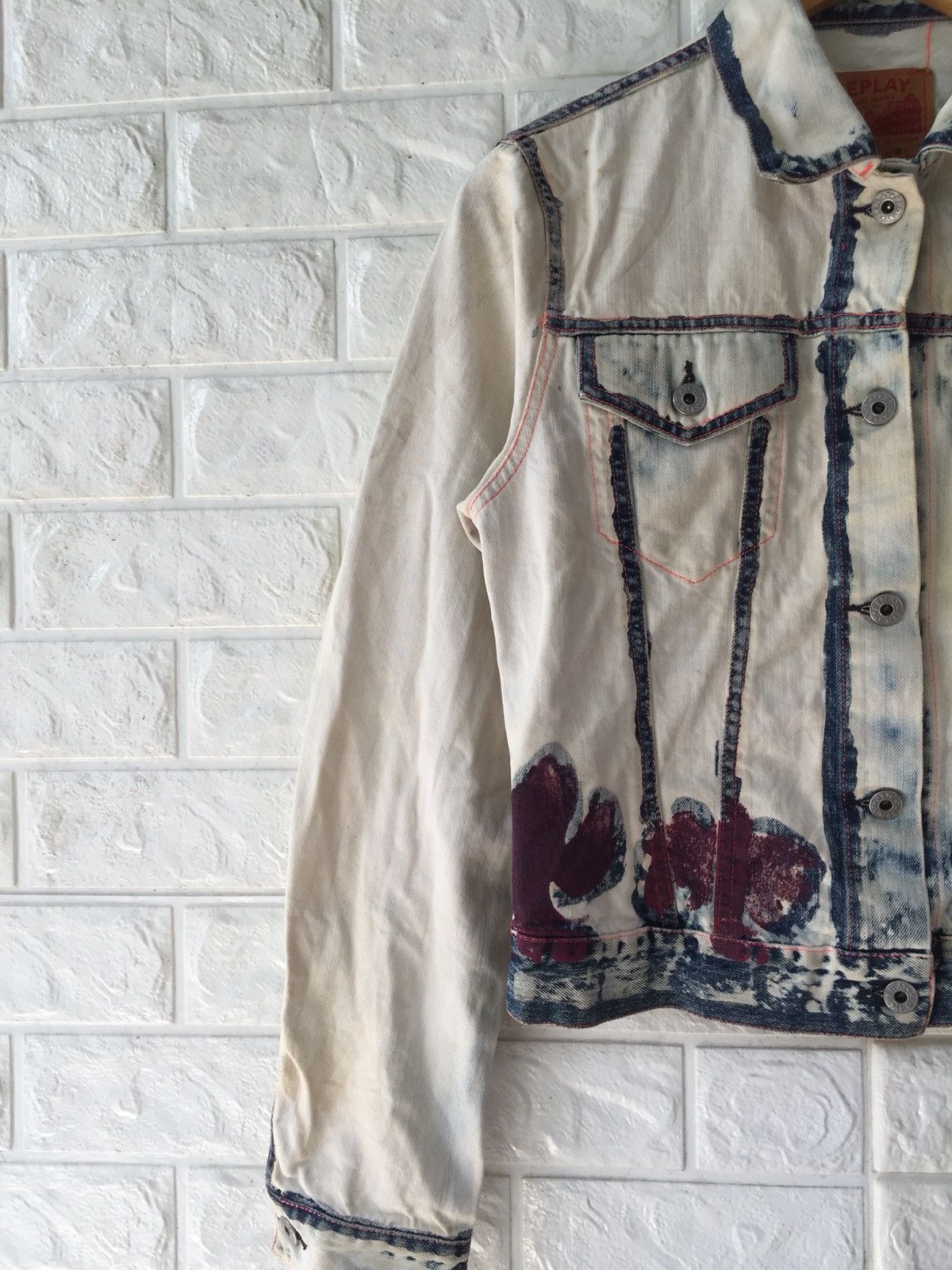 Jil Sander × Levi's × Replay REPLAY DENIM PAINTER JACKET FOR WOMEN Size US M / EU 48-50 / 2 - 8 Thumbnail