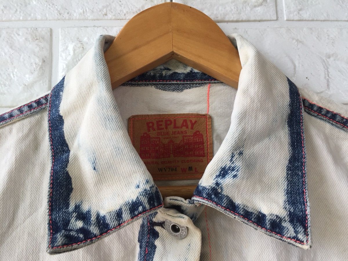 Jil Sander × Levi's × Replay REPLAY DENIM PAINTER JACKET FOR WOMEN Size US M / EU 48-50 / 2 - 13 Thumbnail