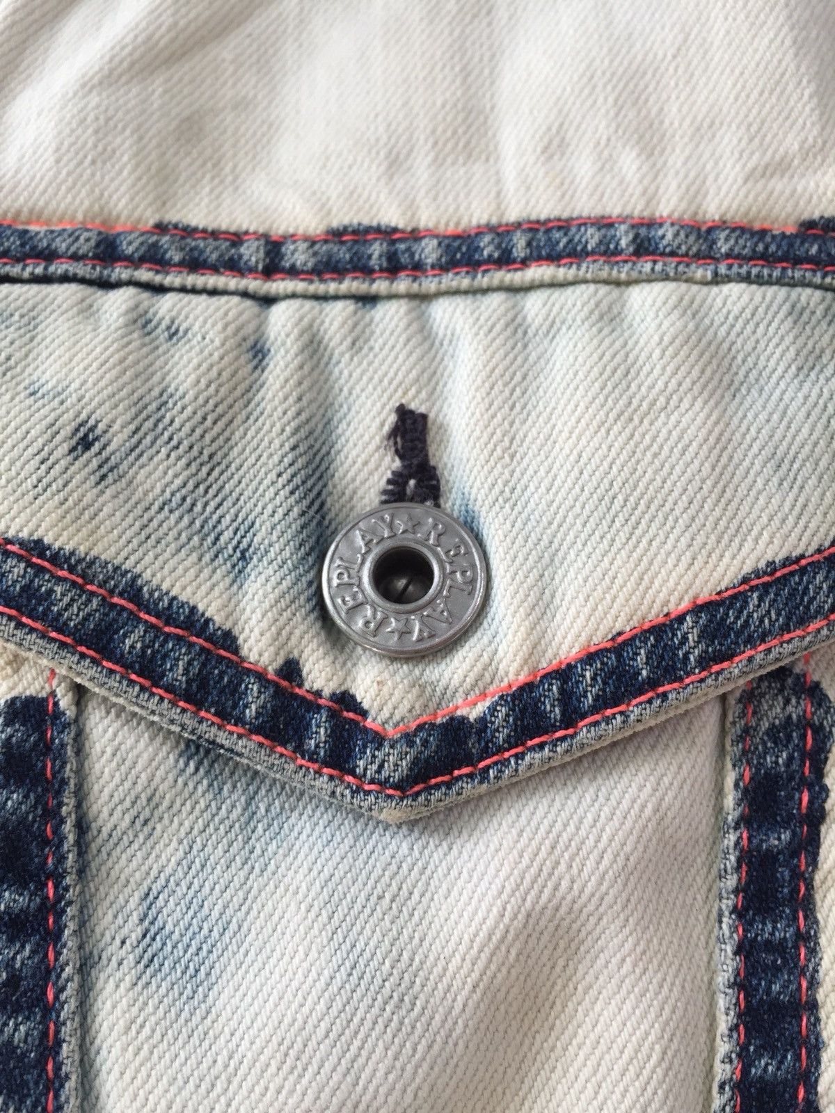 Jil Sander × Levi's × Replay REPLAY DENIM PAINTER JACKET FOR WOMEN Size US M / EU 48-50 / 2 - 11 Thumbnail