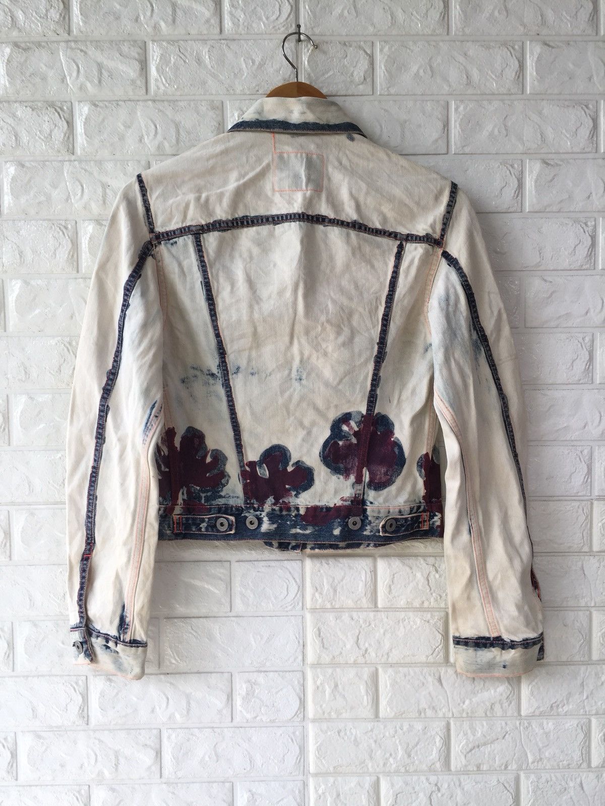 Jil Sander × Levi's × Replay REPLAY DENIM PAINTER JACKET FOR WOMEN Size US M / EU 48-50 / 2 - 2 Thumbnail