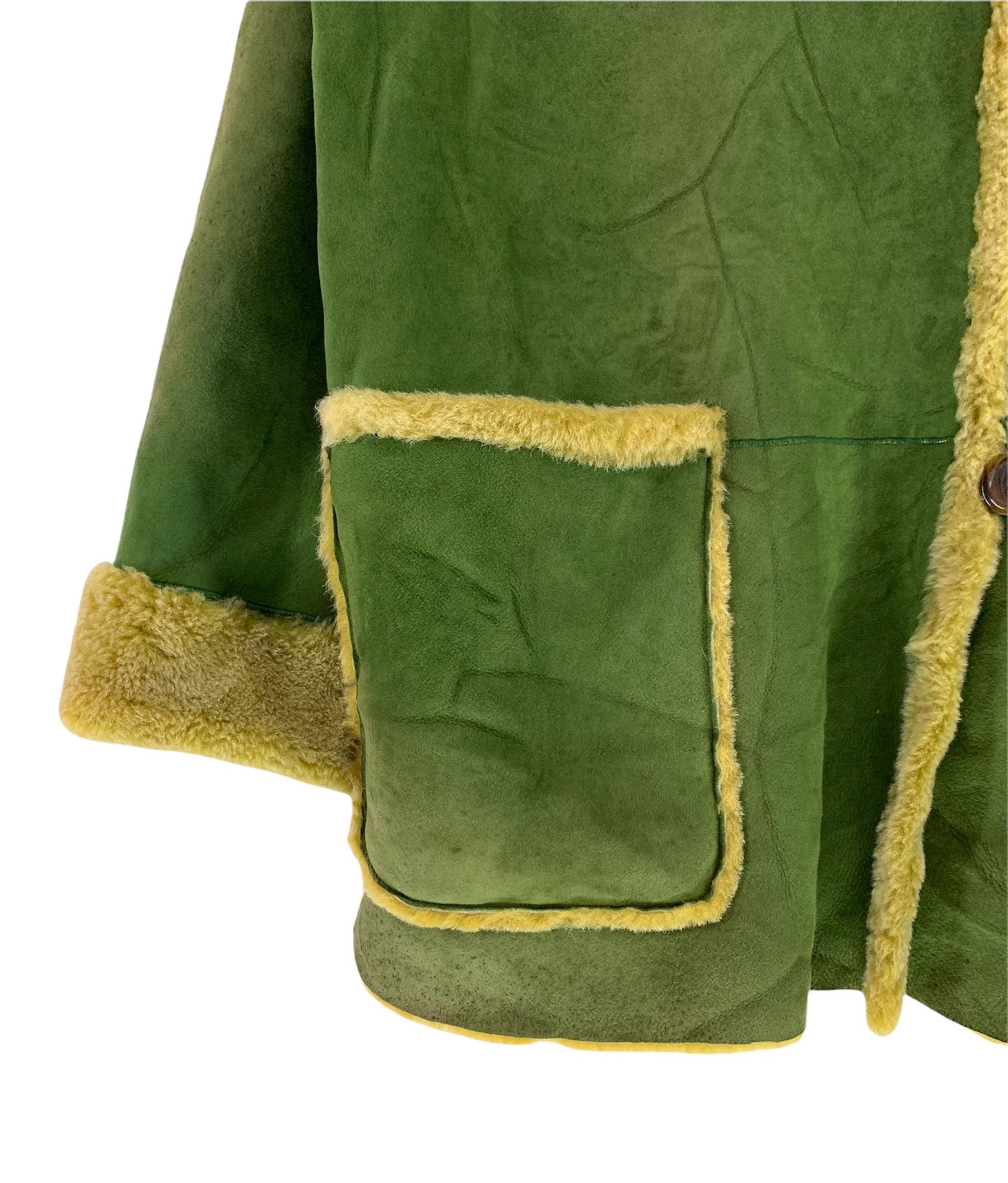 Designer × Genuine Leather Rosenberg Lenhart suede leather real fur shearling coat Size US M / EU 48-50 / 2 - 5 Thumbnail