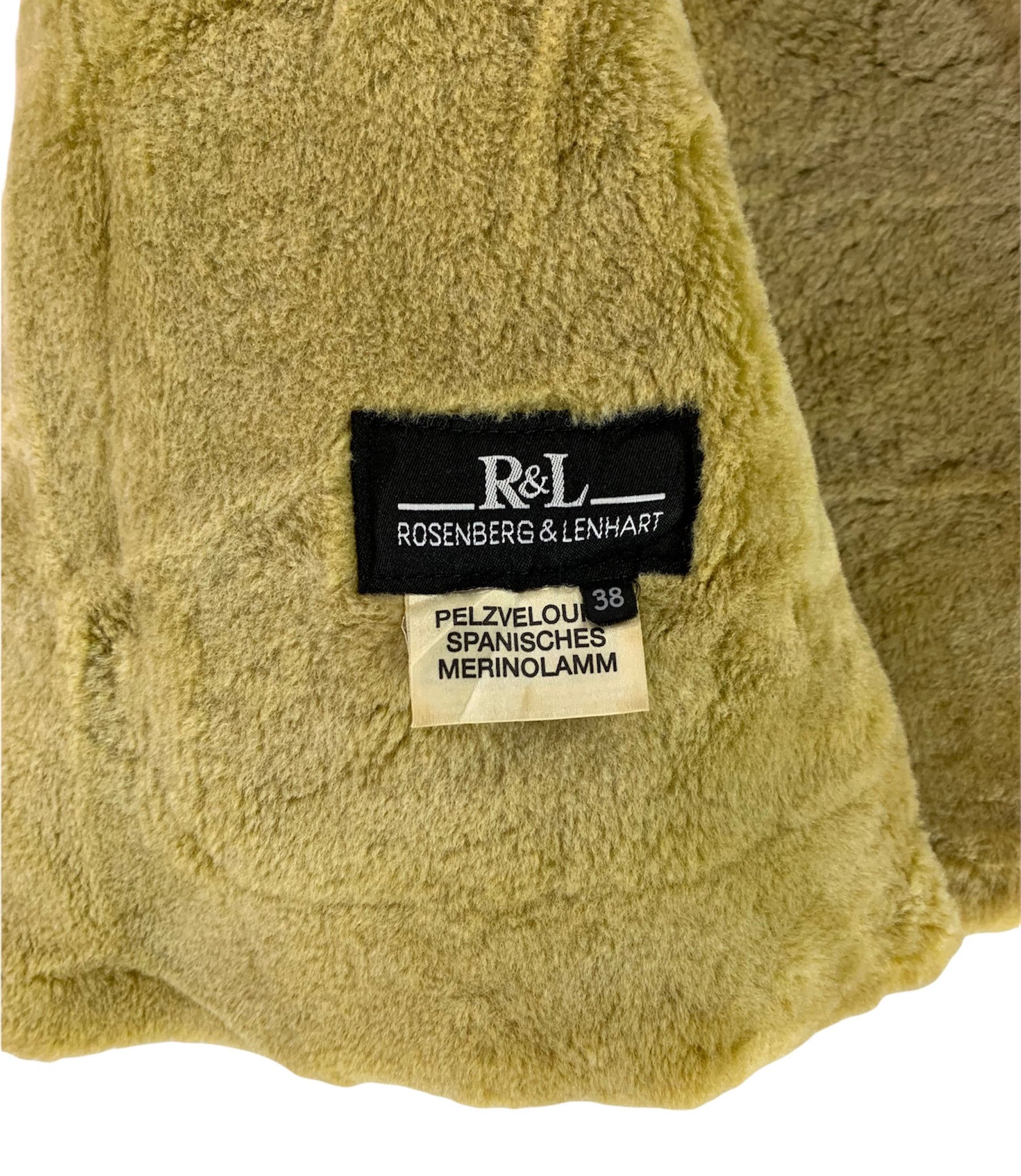 Designer × Genuine Leather Rosenberg Lenhart suede leather real fur shearling coat Size US M / EU 48-50 / 2 - 11 Thumbnail
